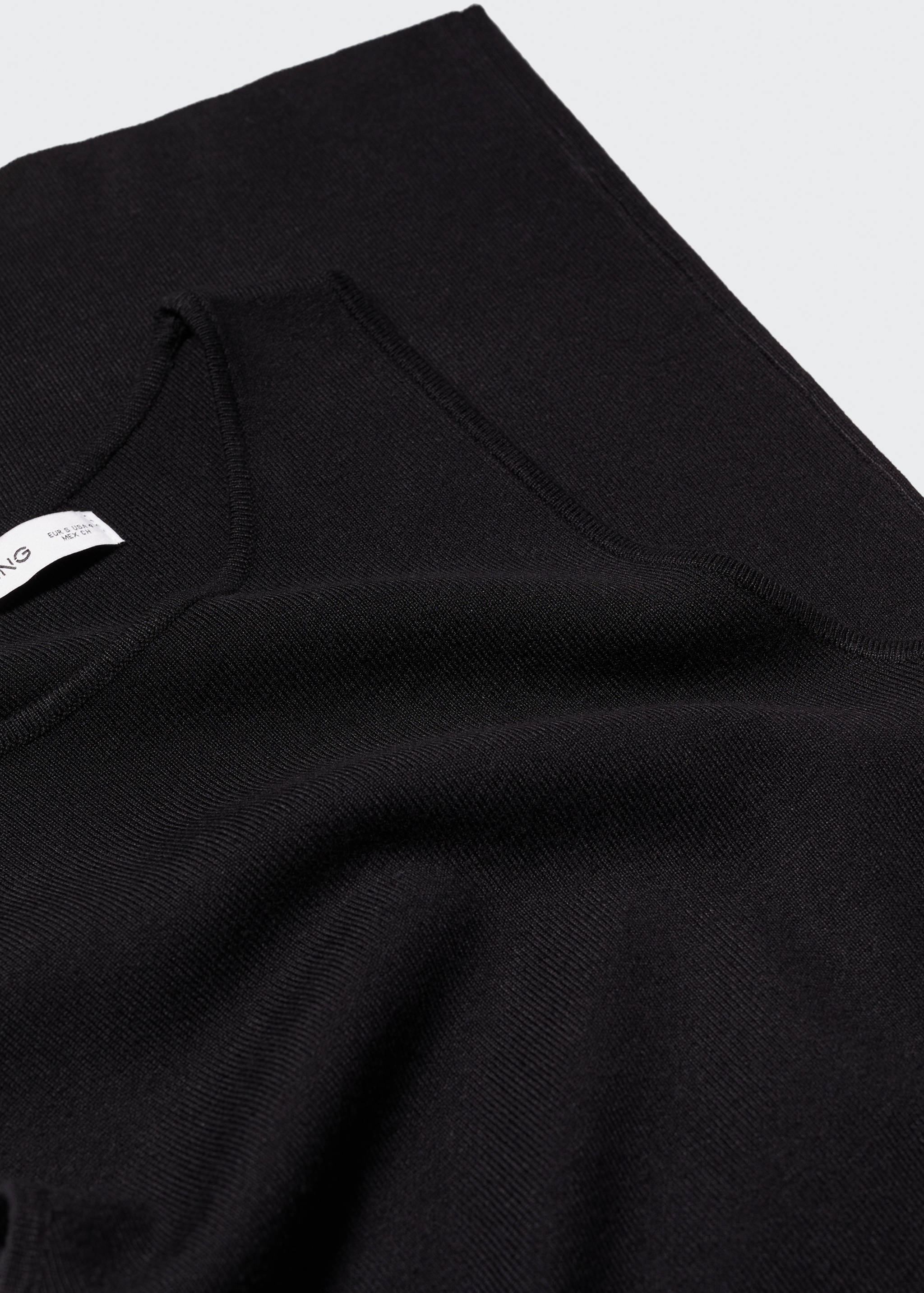 Short knitted dress - Details of the article 8