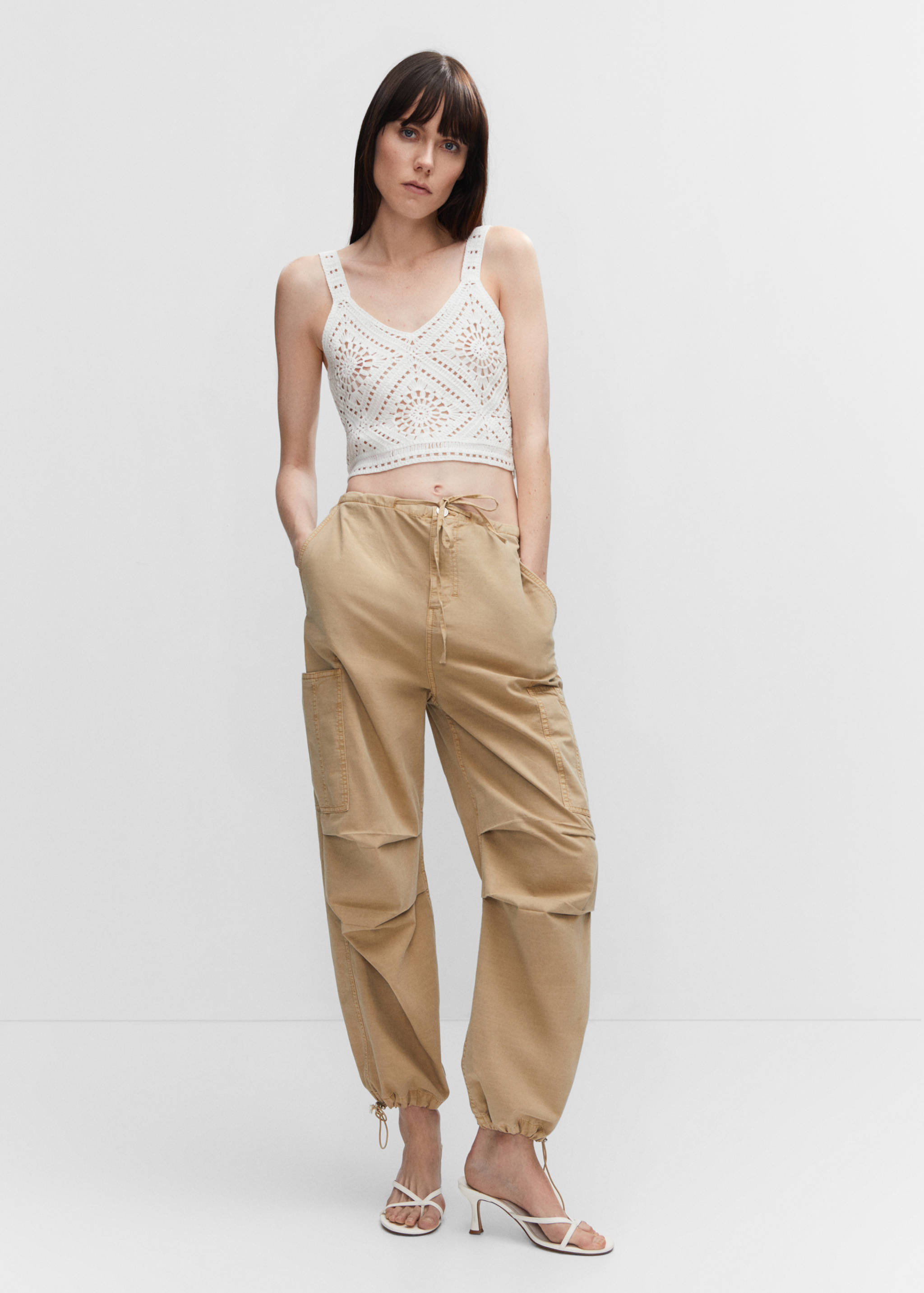 Crochet crop top - General plane