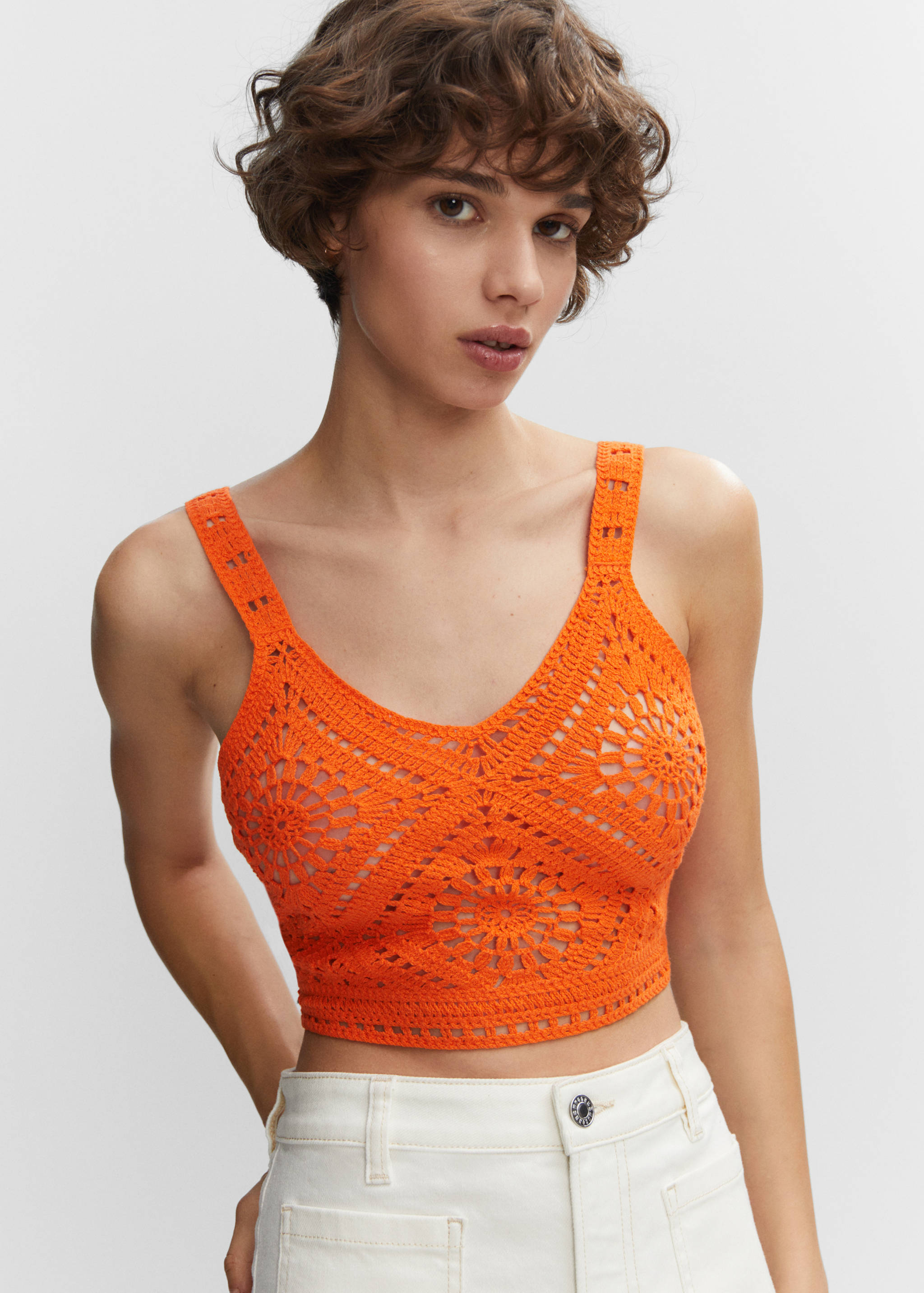 Crochet crop top - Details of the article 1