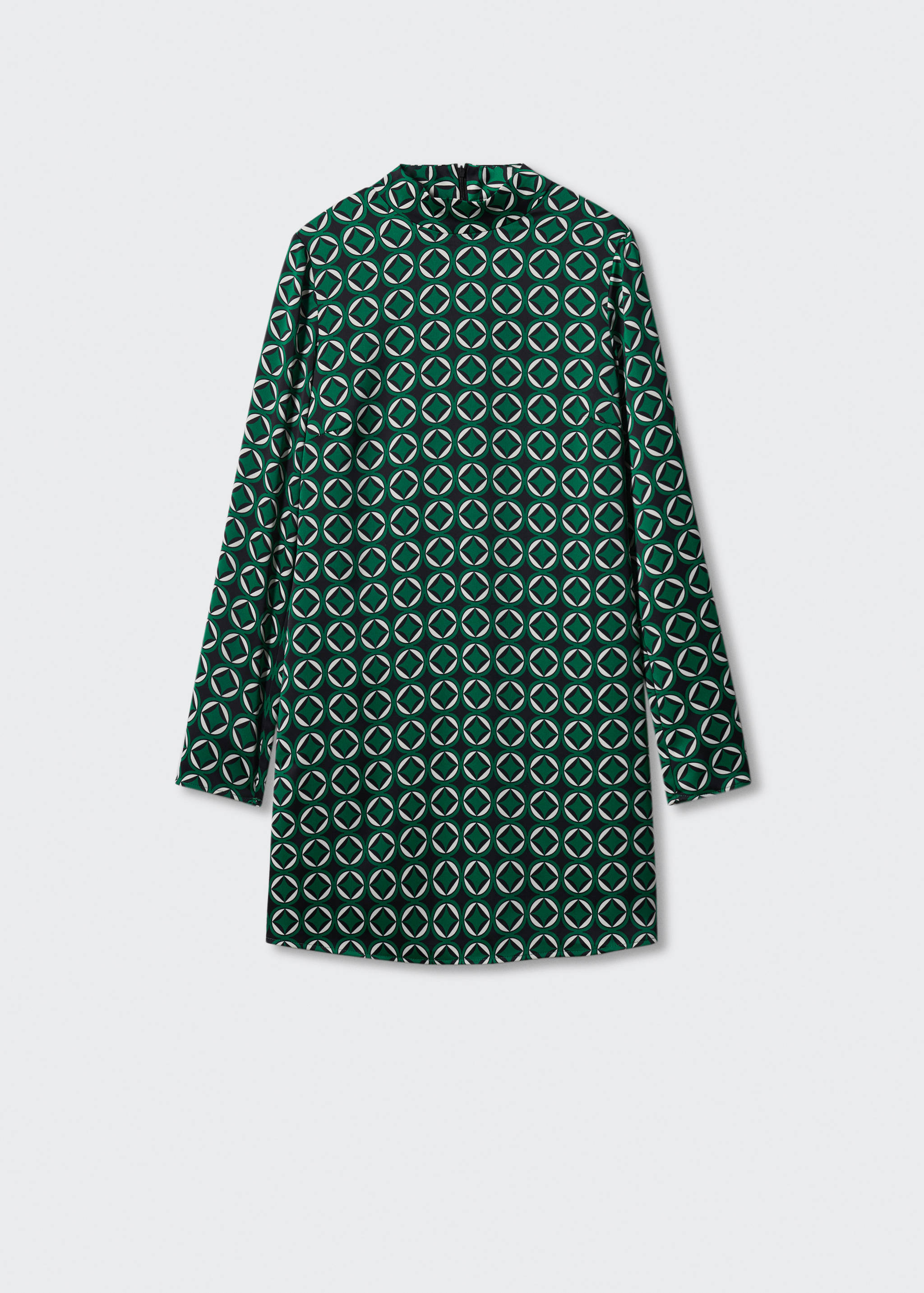 Printed retro dress - Article without model