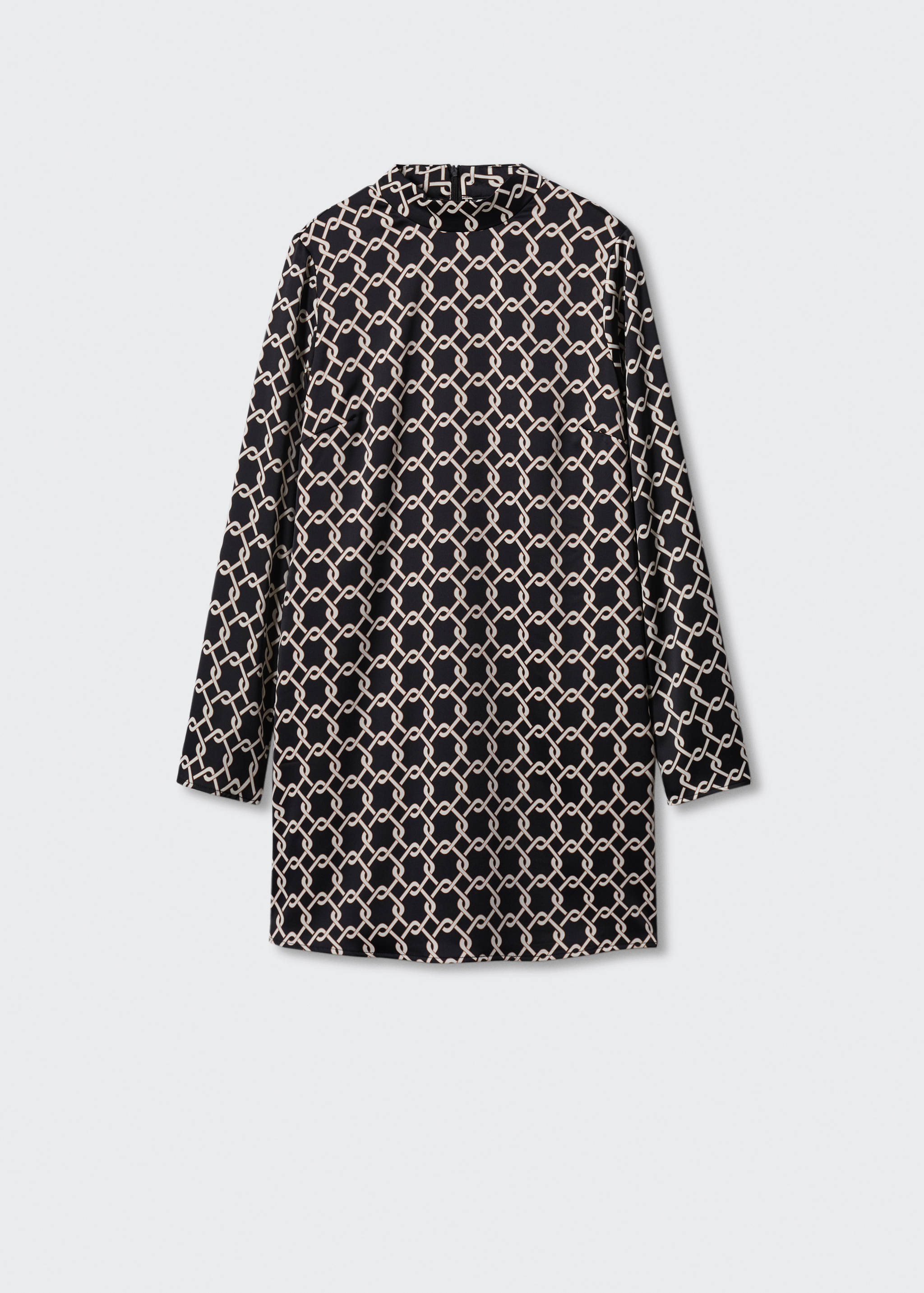 Printed retro dress - Article without model