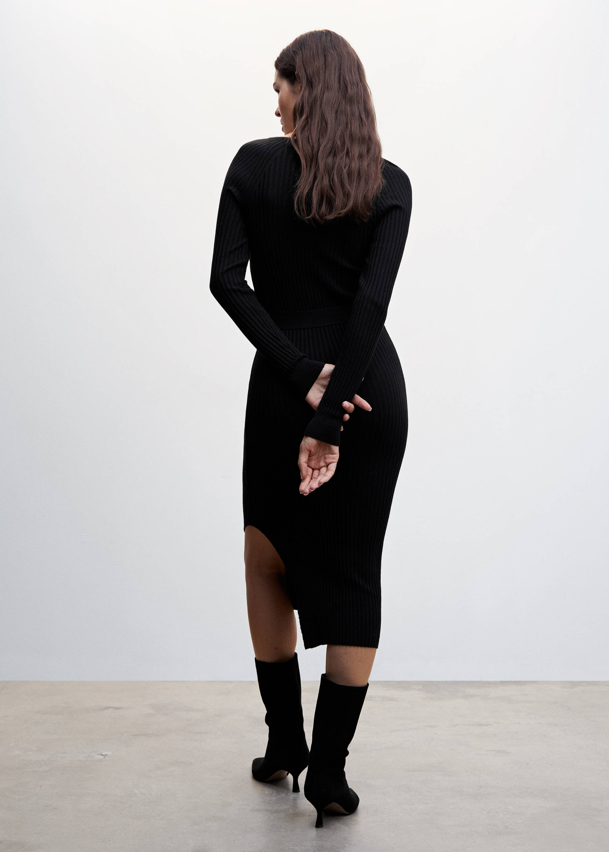 Vestit escot punta - Revers de l'article