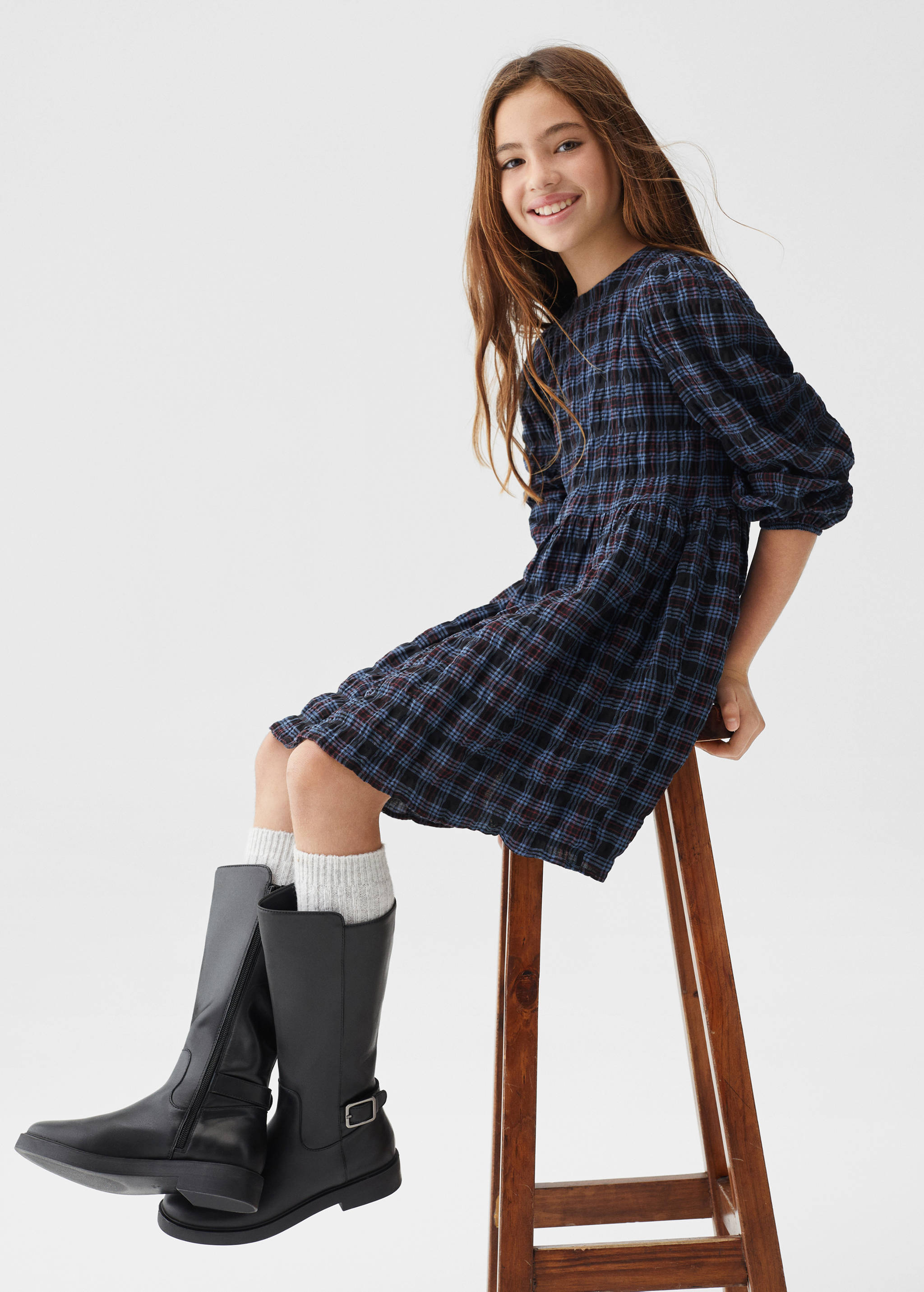 Vestit quadres volant - Detall de l'article 2