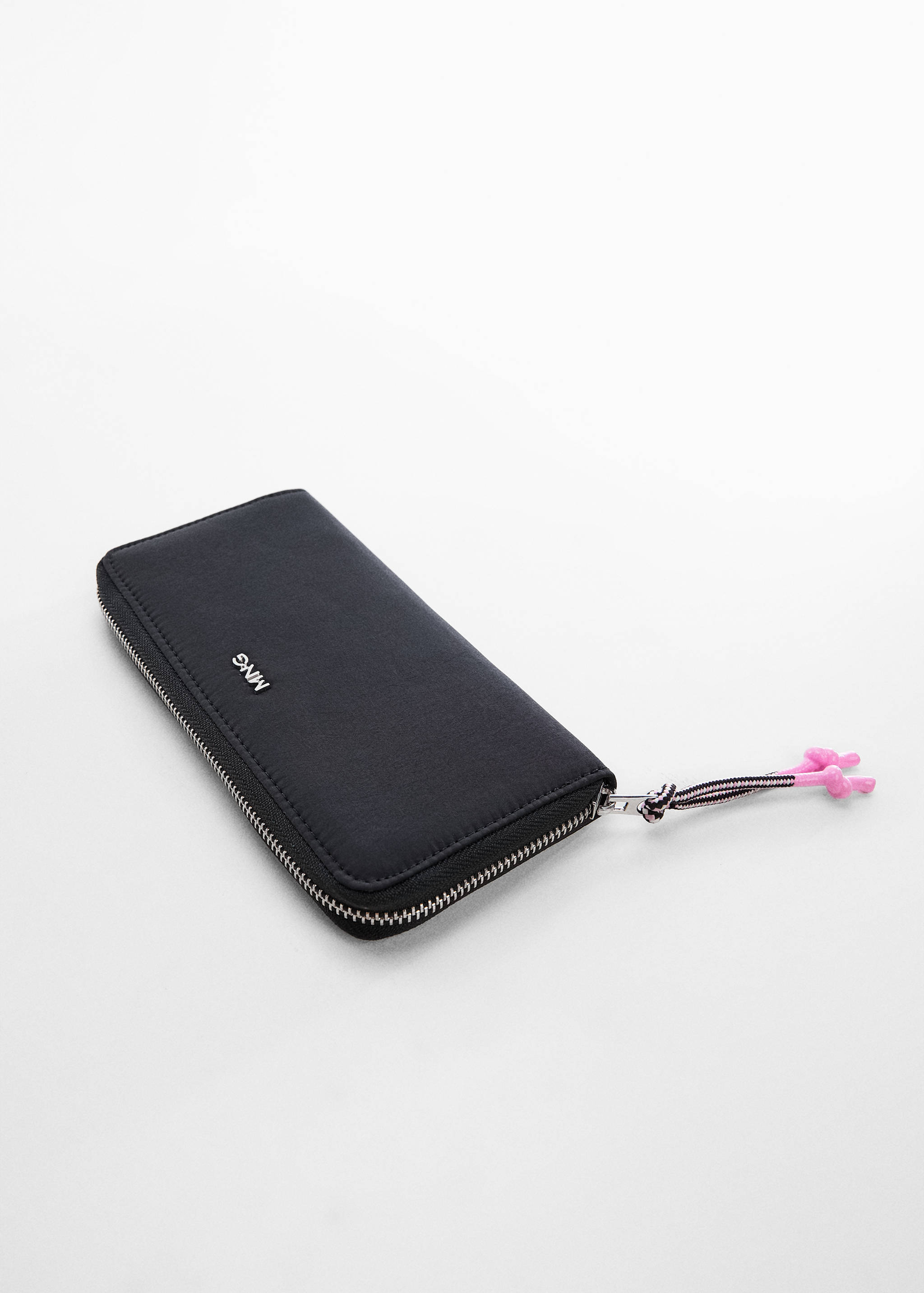 Portefeuille matelassé logo - Plan moyen