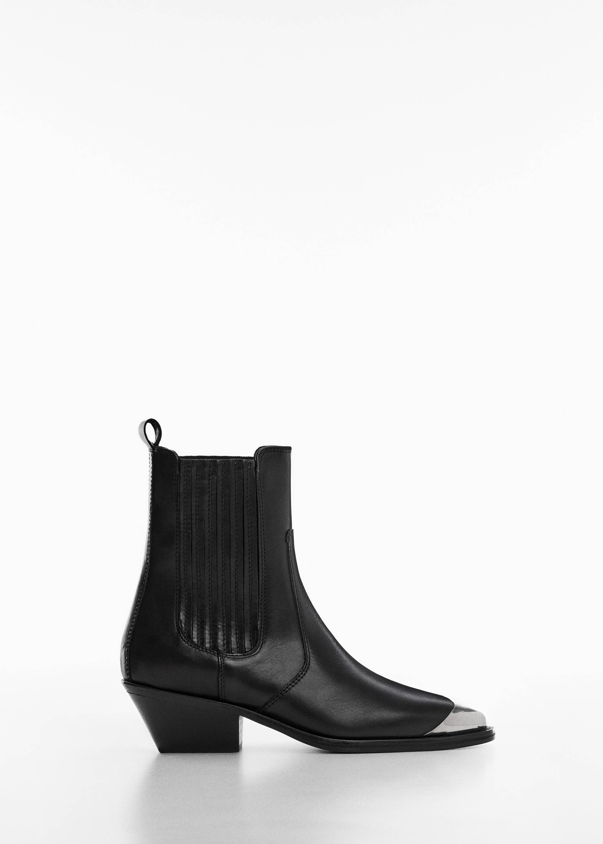 Botines pell punta metàl·lica - Article sense model