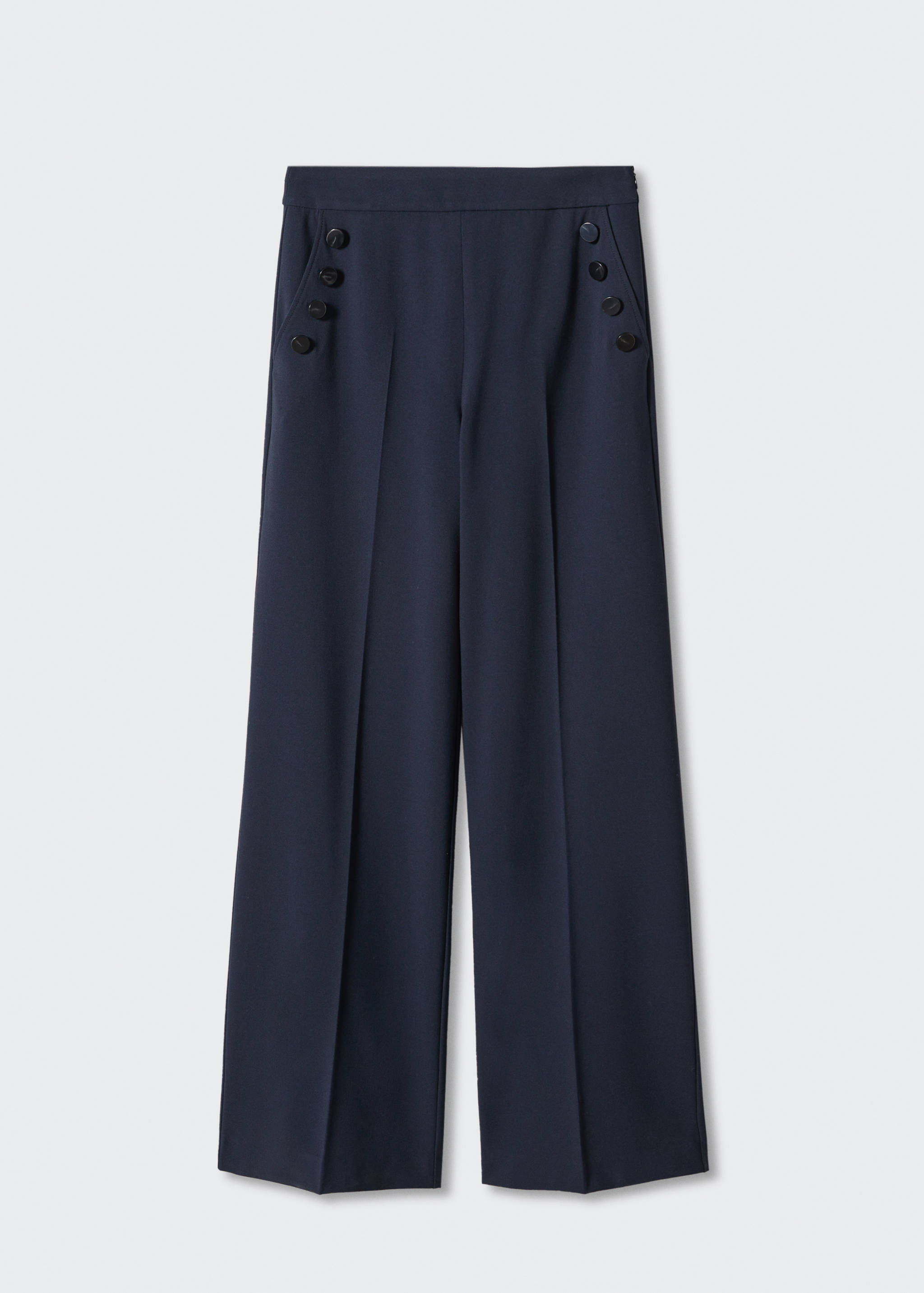 Side buttons trousers - Article without model