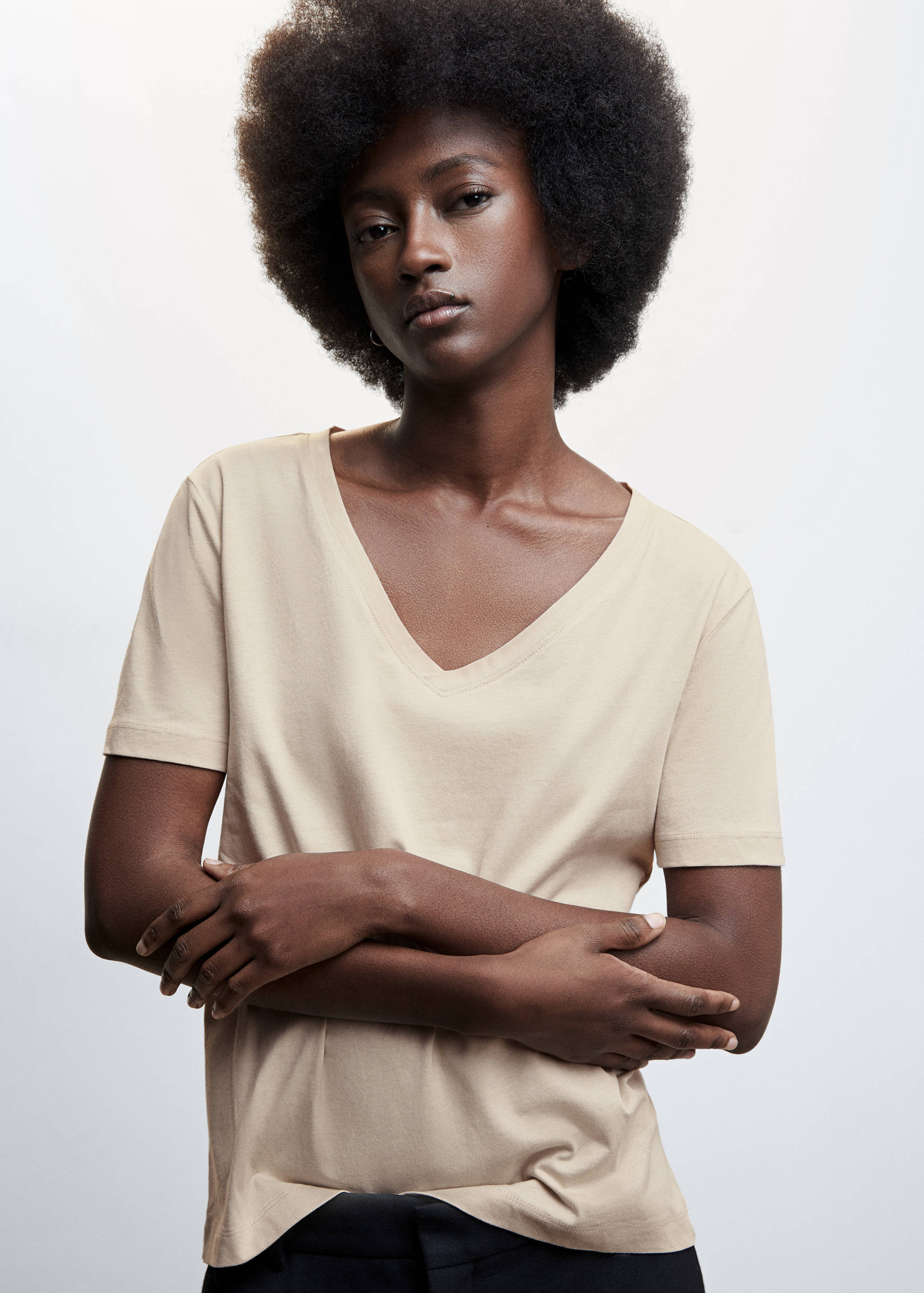 Samarreta bàsica barreja cotó - Detall de l'article 1