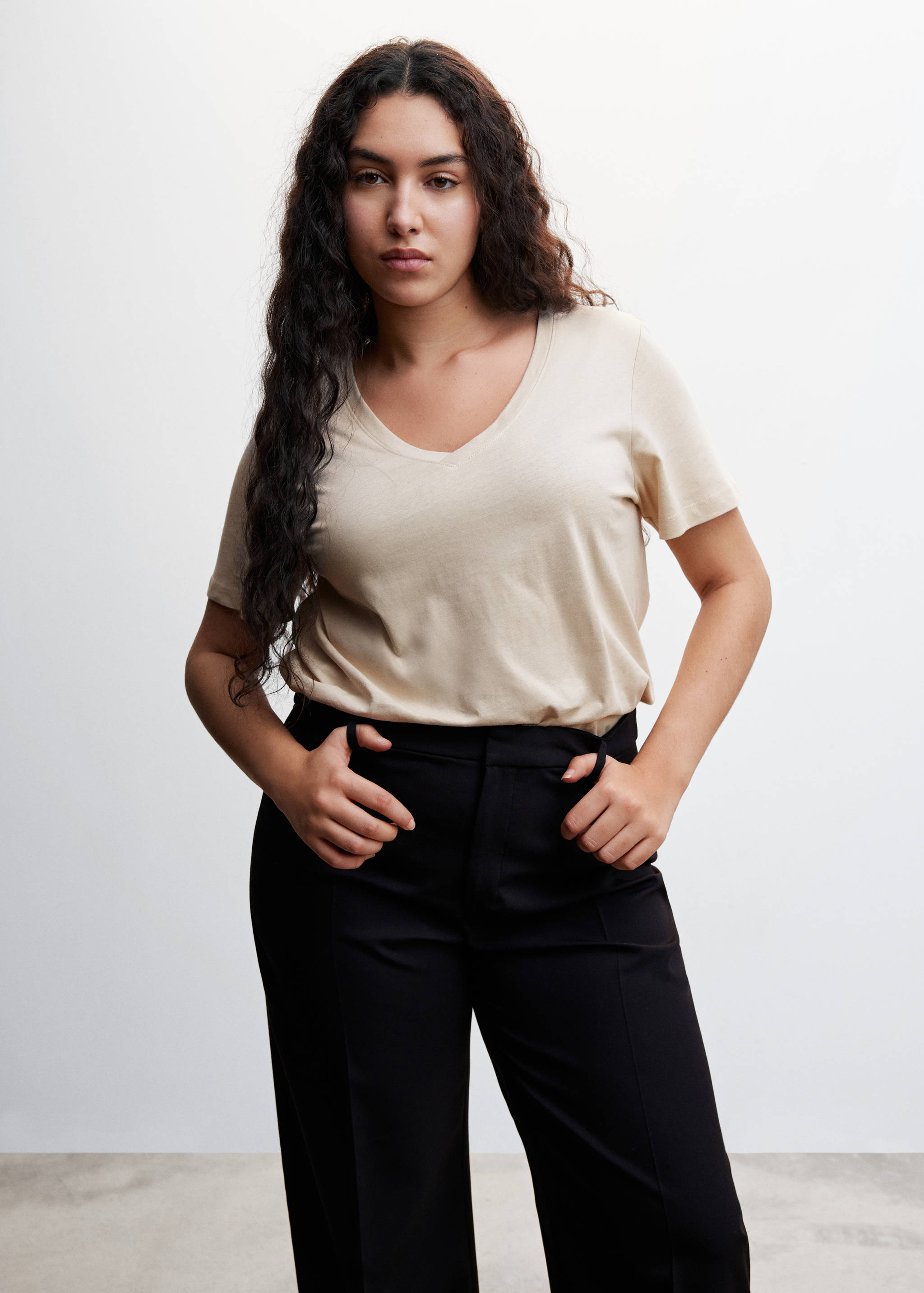 Samarreta bàsica barreja cotó - Detall de l'article 5