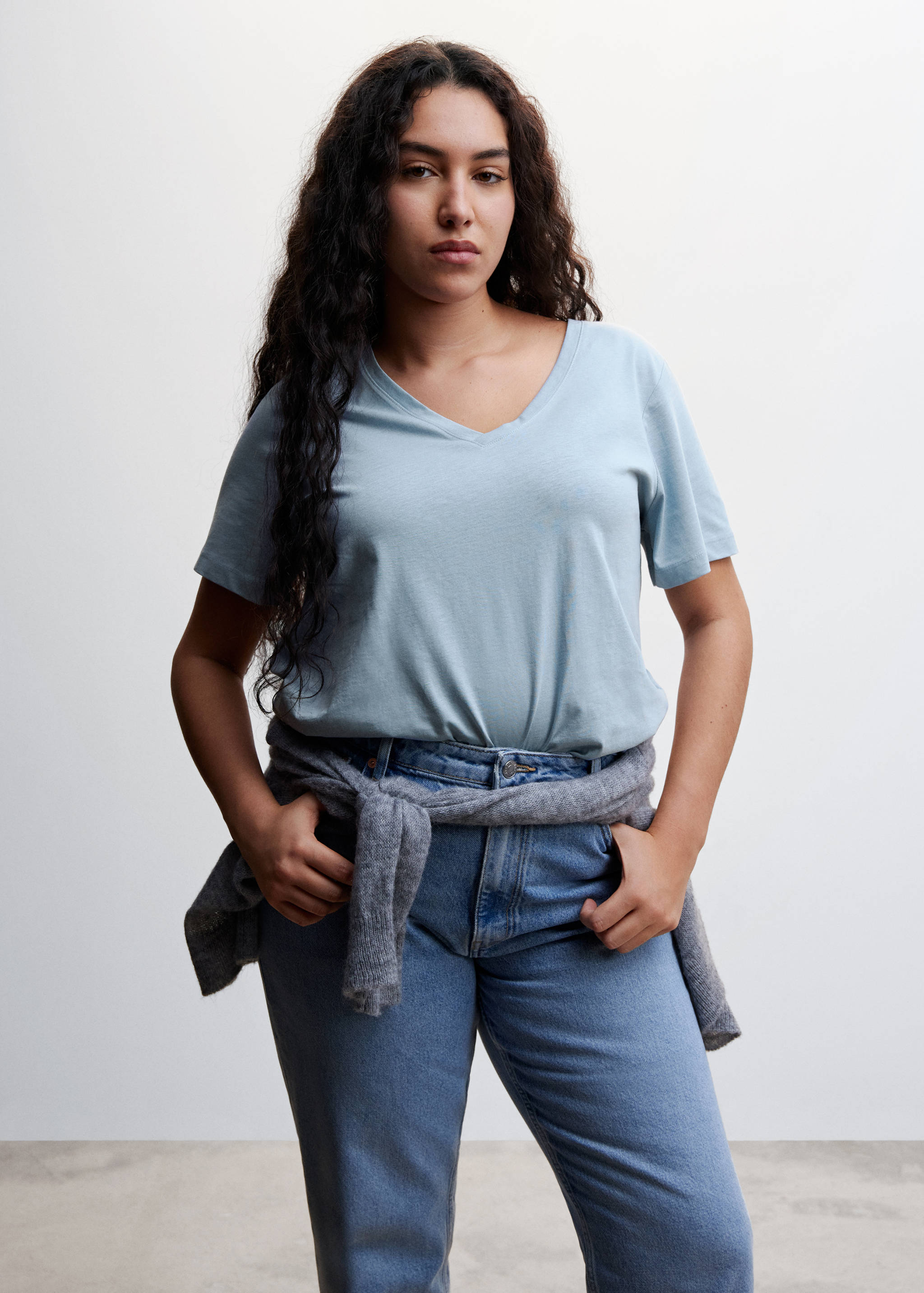 Samarreta bàsica barreja cotó - Detall de l'article 5