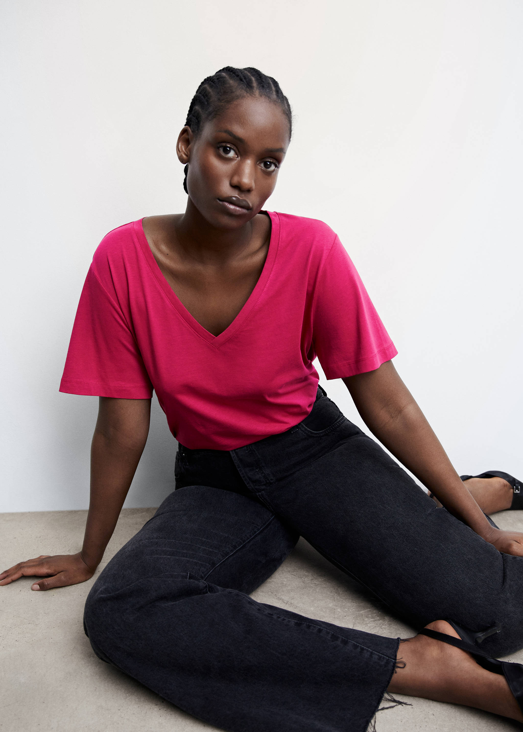 Samarreta bàsica barreja cotó - Detall de l'article 5