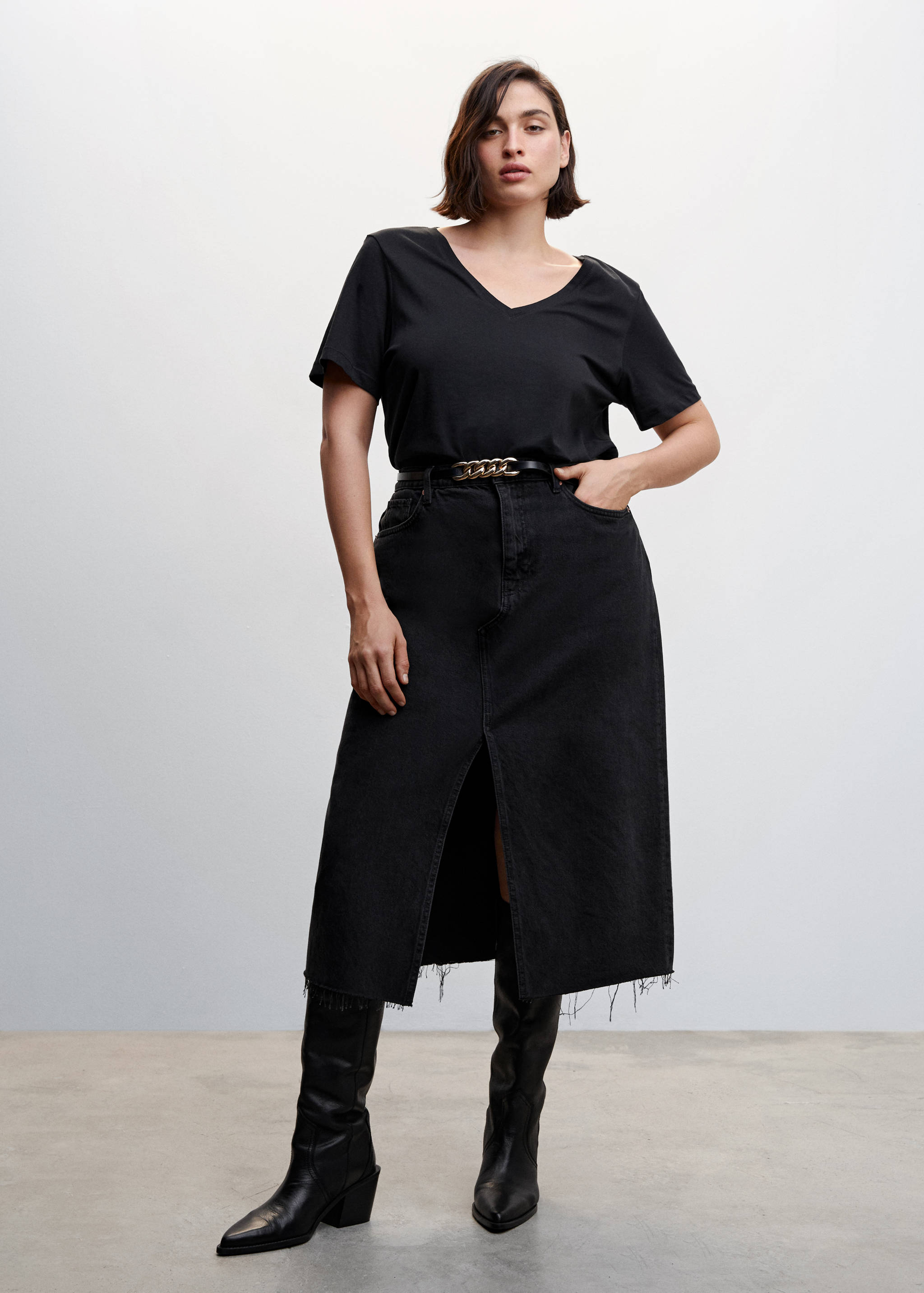 Samarreta bàsica barreja cotó - Detall de l'article 3