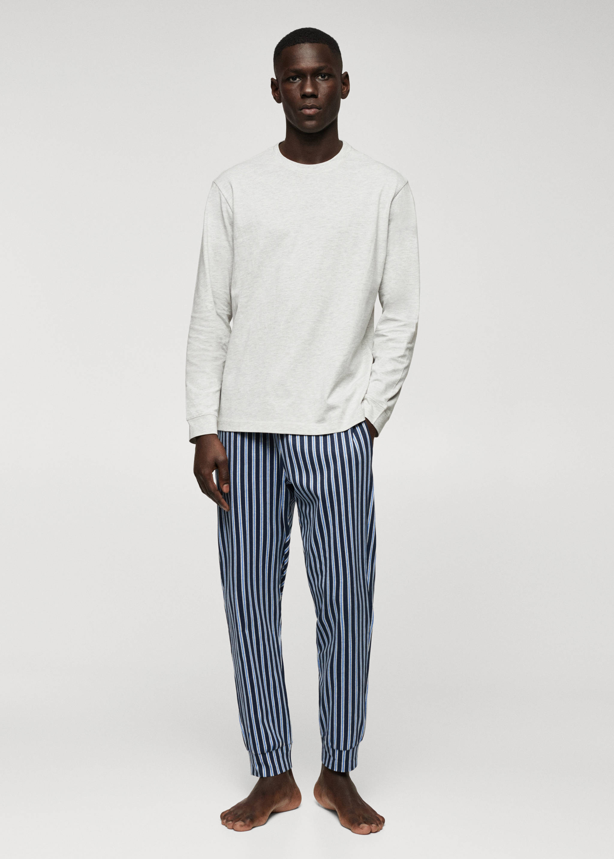 Printed cotton pyjama pack - General plane