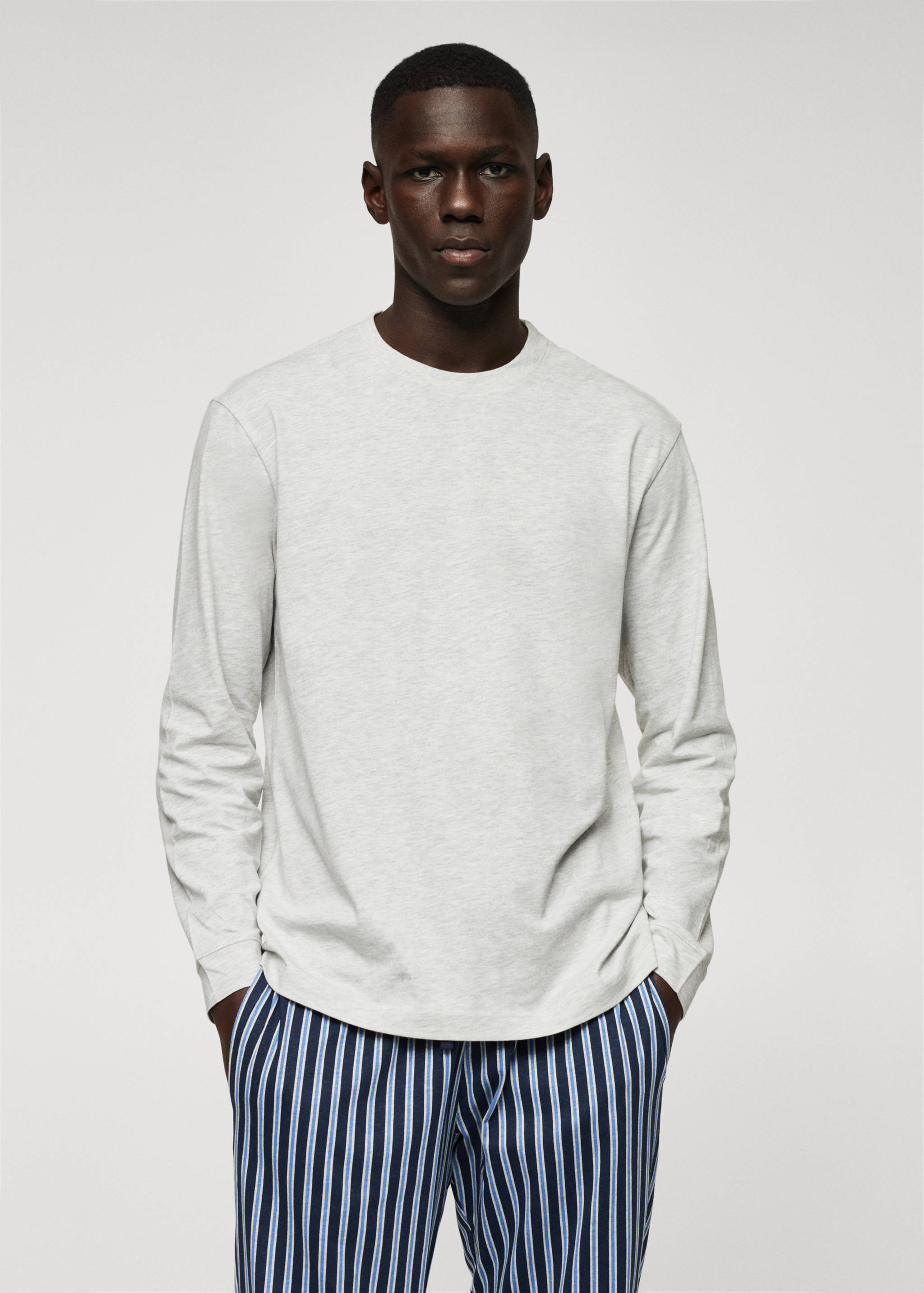 Printed cotton pyjama pack - Medium plane