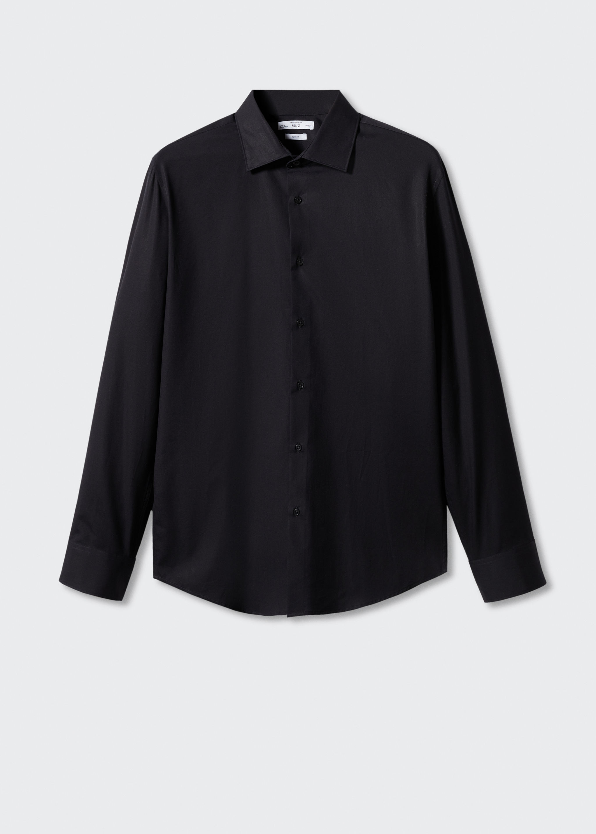 Camisa vestit slim fit cotó - Article sense model