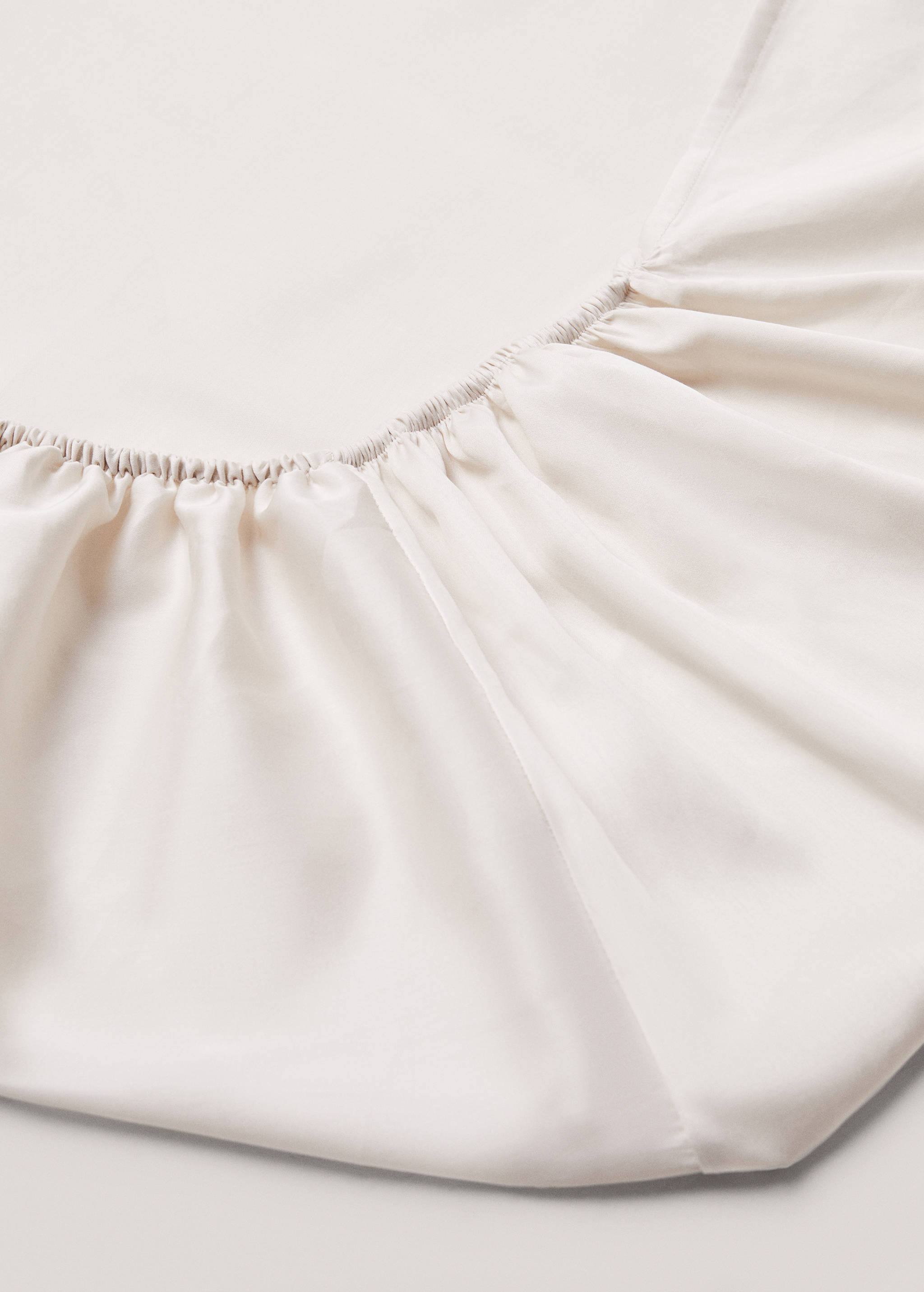 Satin fitted sheet single bed - Details of the article 1