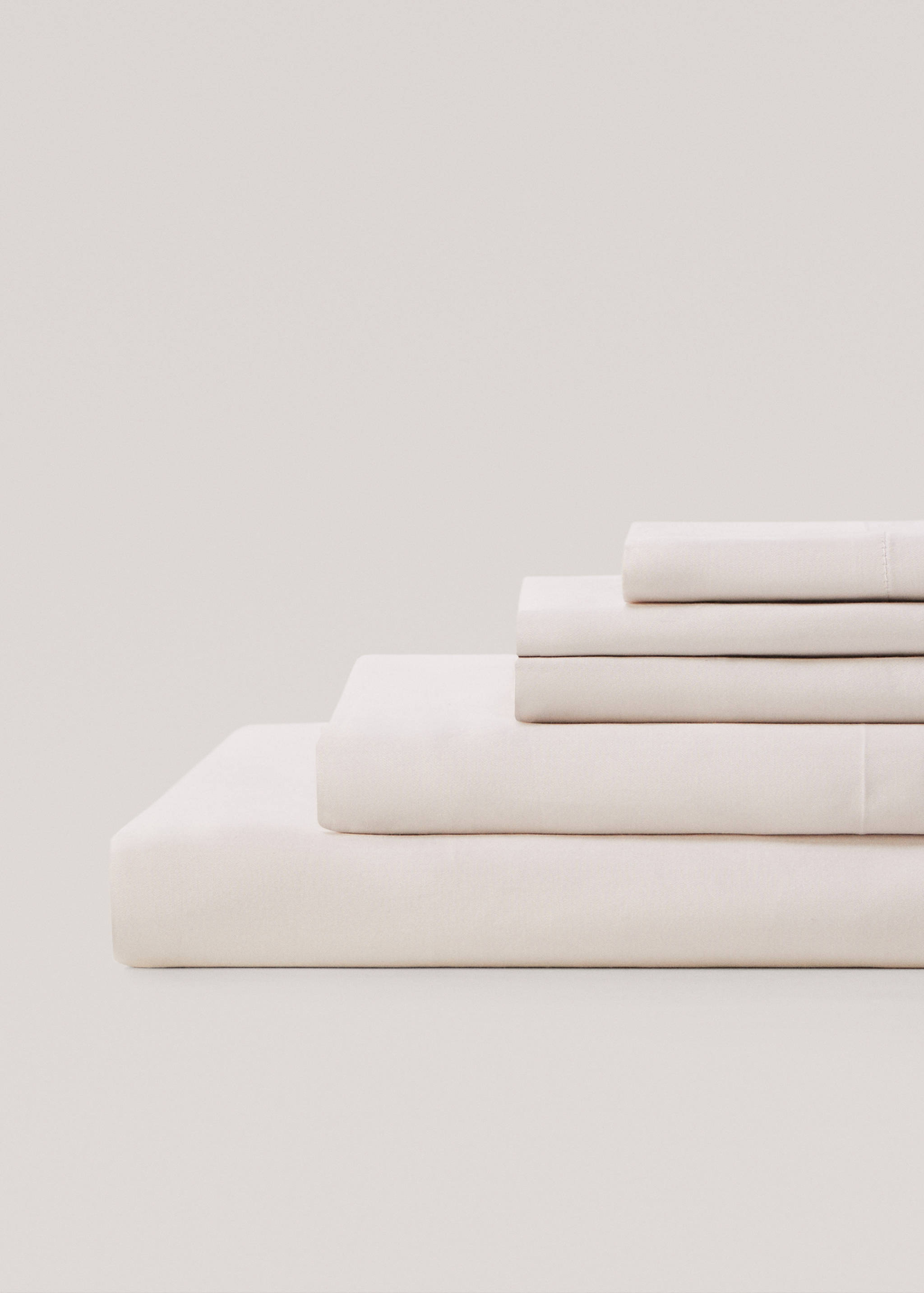 Satin fitted sheet single bed - Details of the article 2