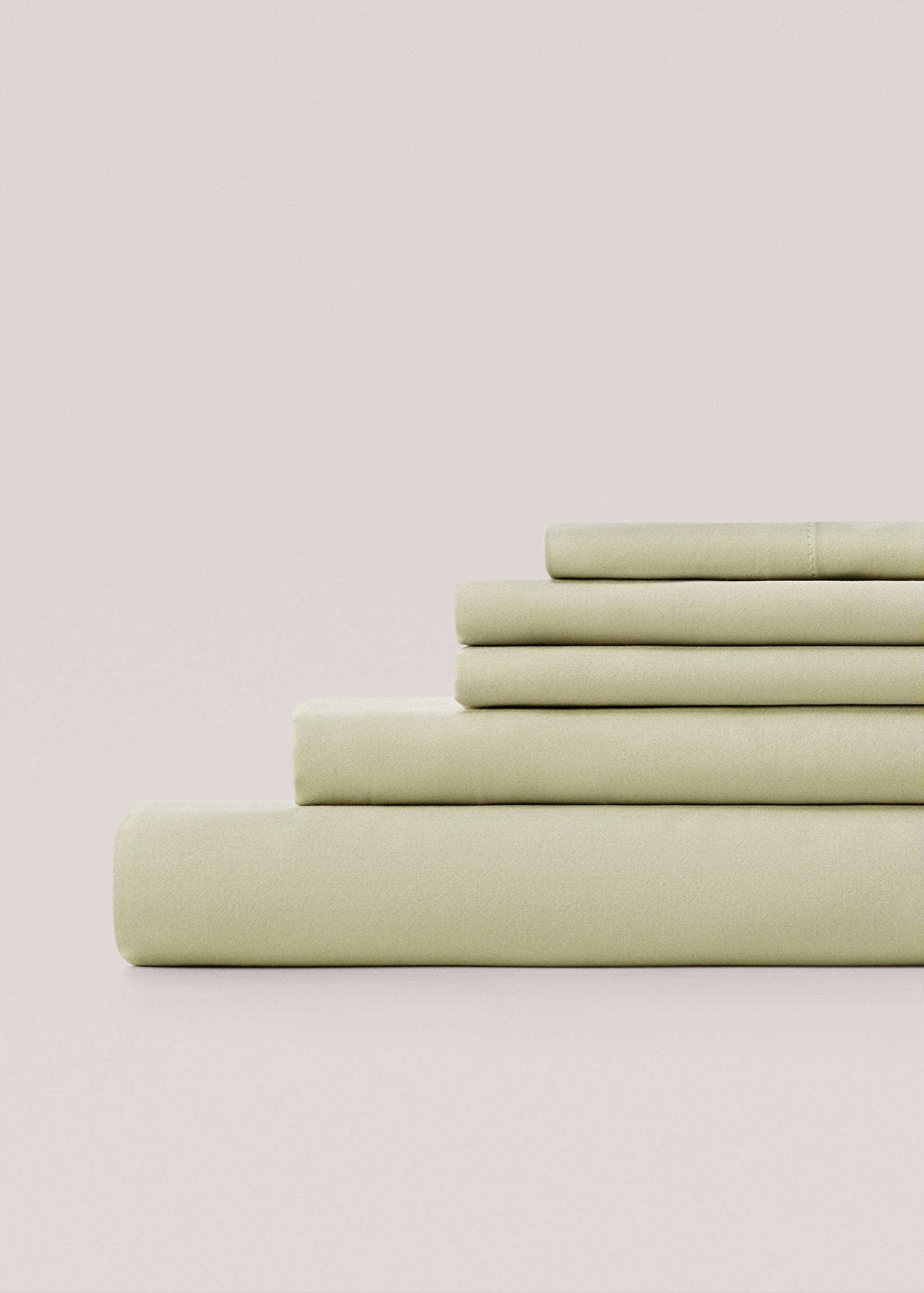 Satin fitted sheet single bed - Details of the article 2