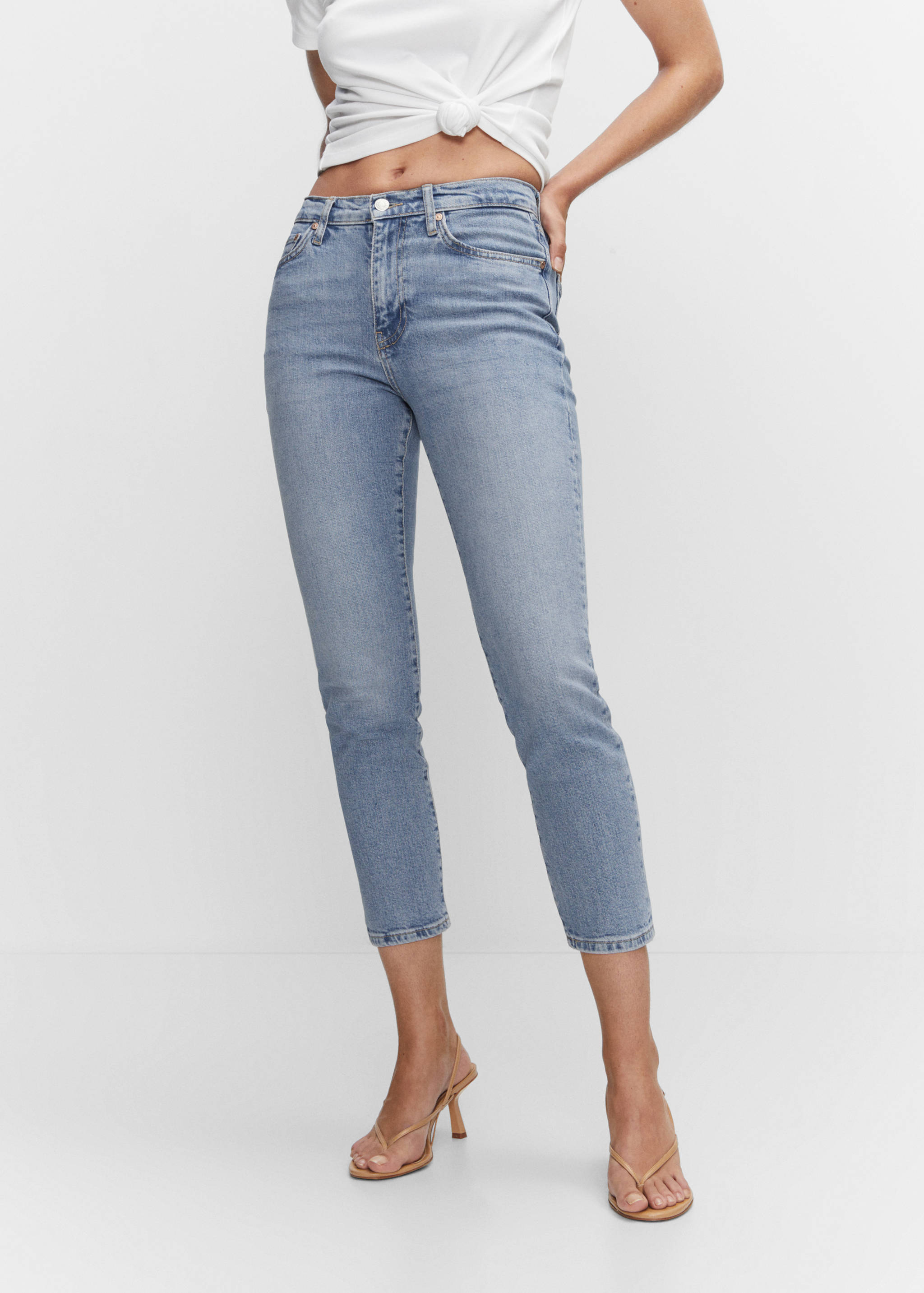 Jean slim crop - Plan moyen