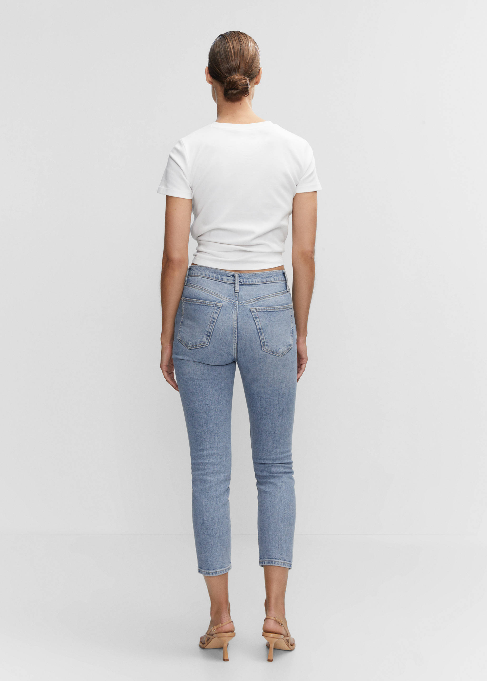 Jean slim crop - Verso de l’article