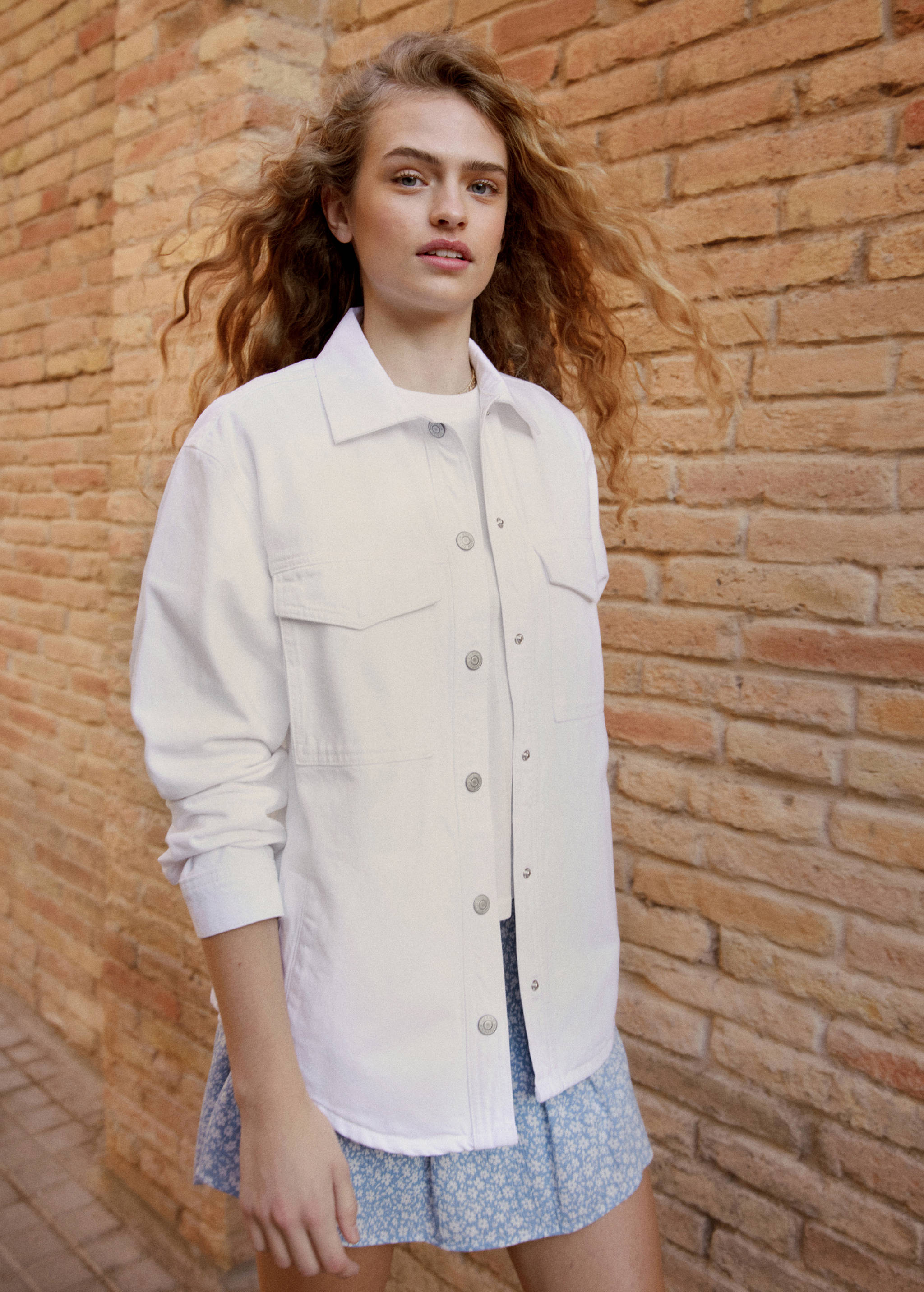 Medium denim overshirt - Details of the article 5