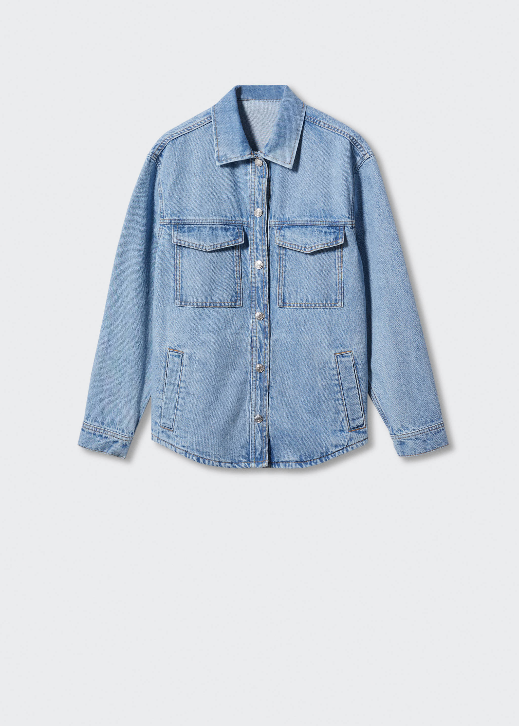 Medium denim overshirt - Article without model