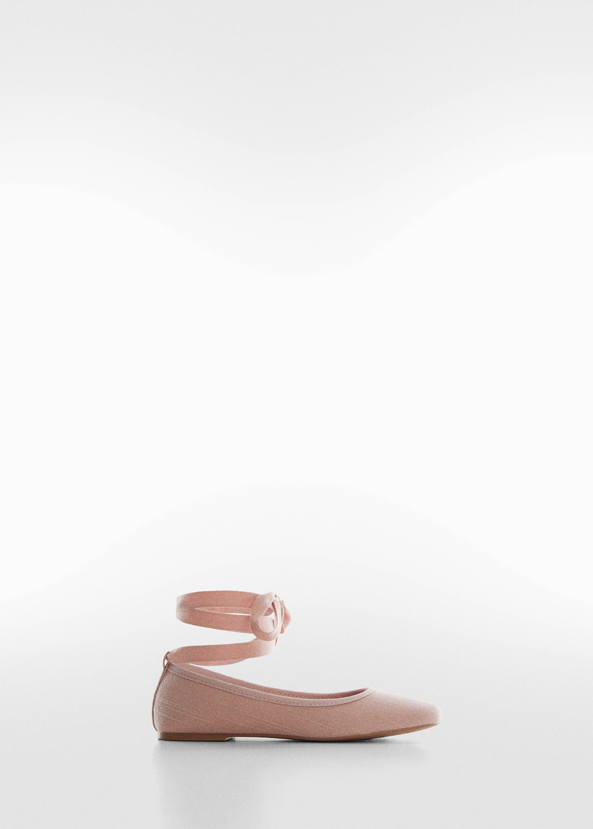Leinen-Ballerina mit Riemchen - Artikel ohne Model