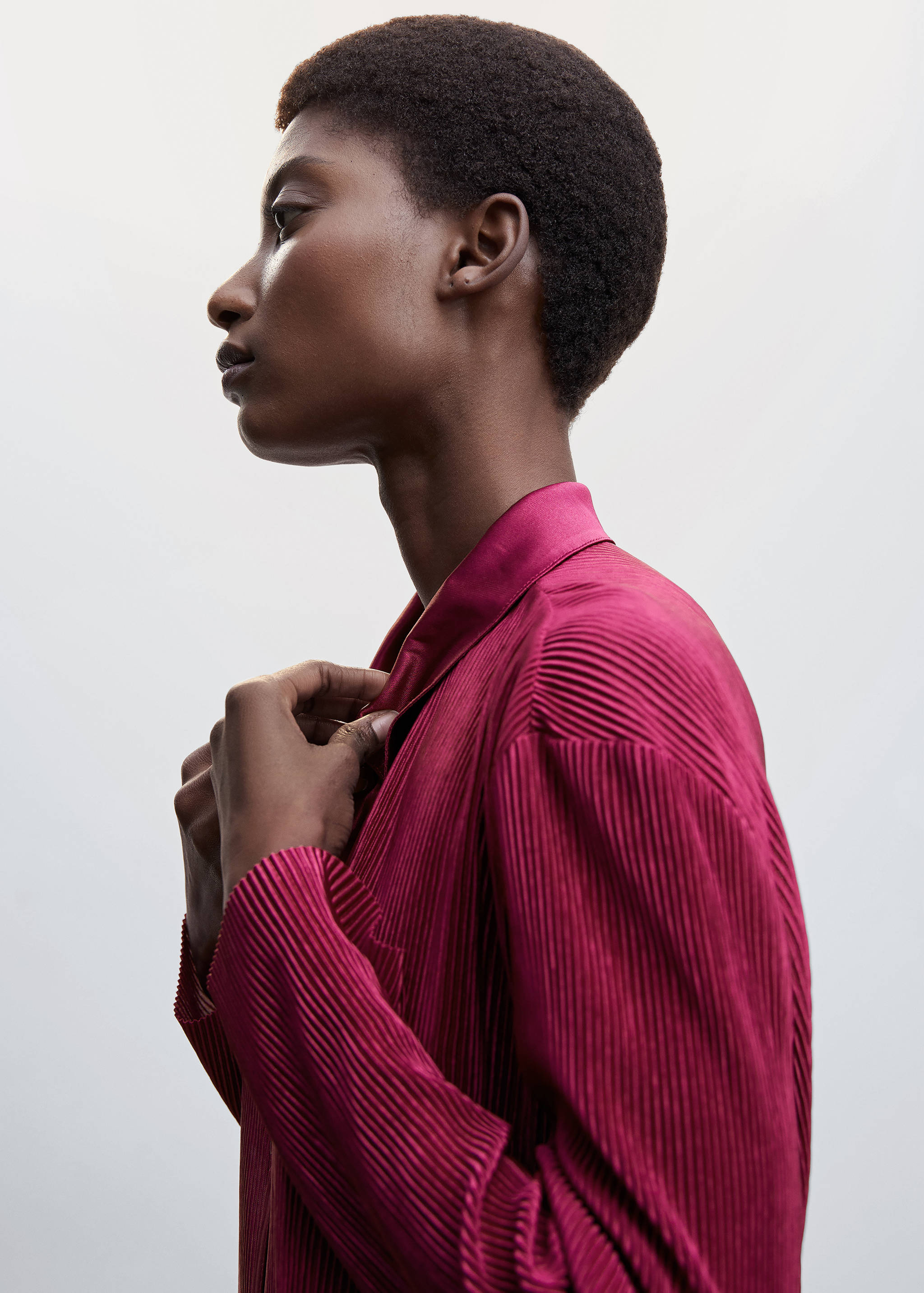 Camisa plisada - Detalle del artículo 1