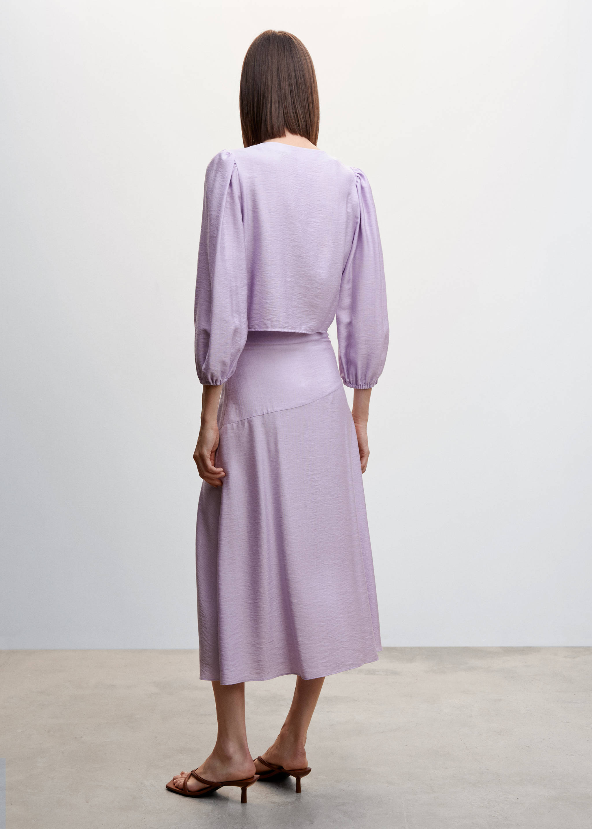 Faldilla midi obertura posterior - Revers de l'article