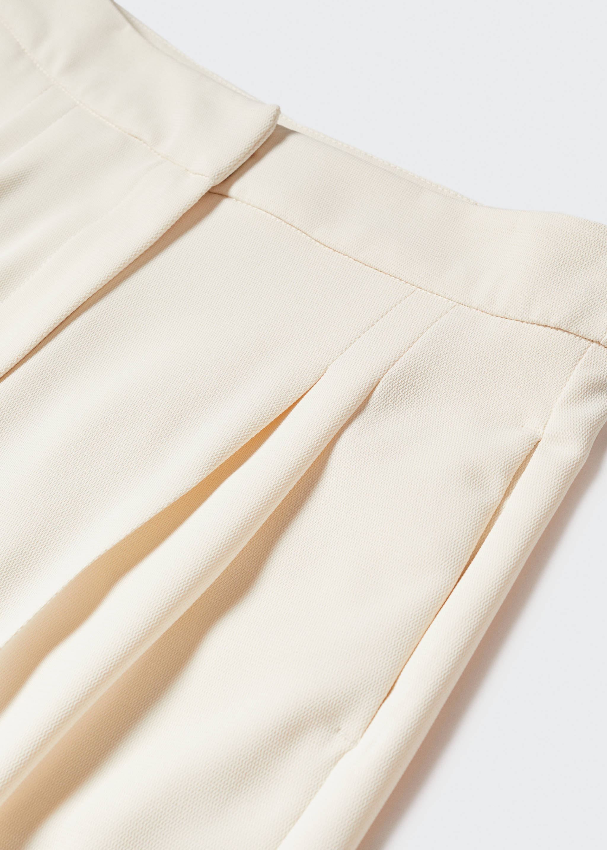 Wideleg pleated pants - Details of the article 8