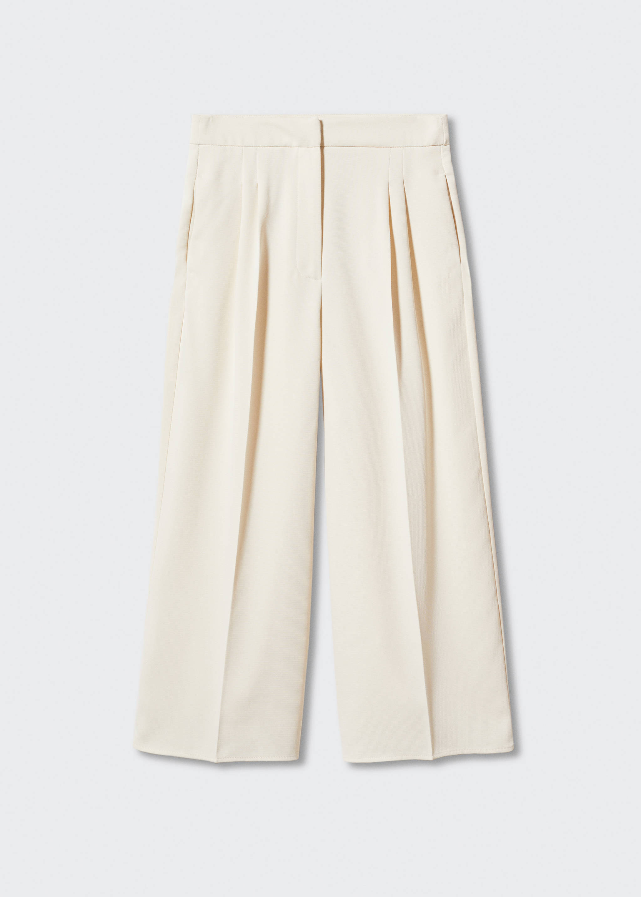 Wideleg pleated pants - Article without model