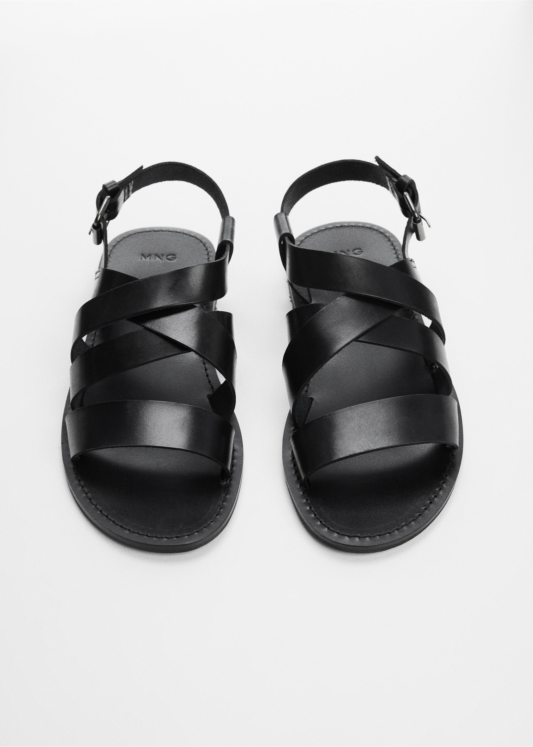 Leather sandals with straps - Details of the article 2