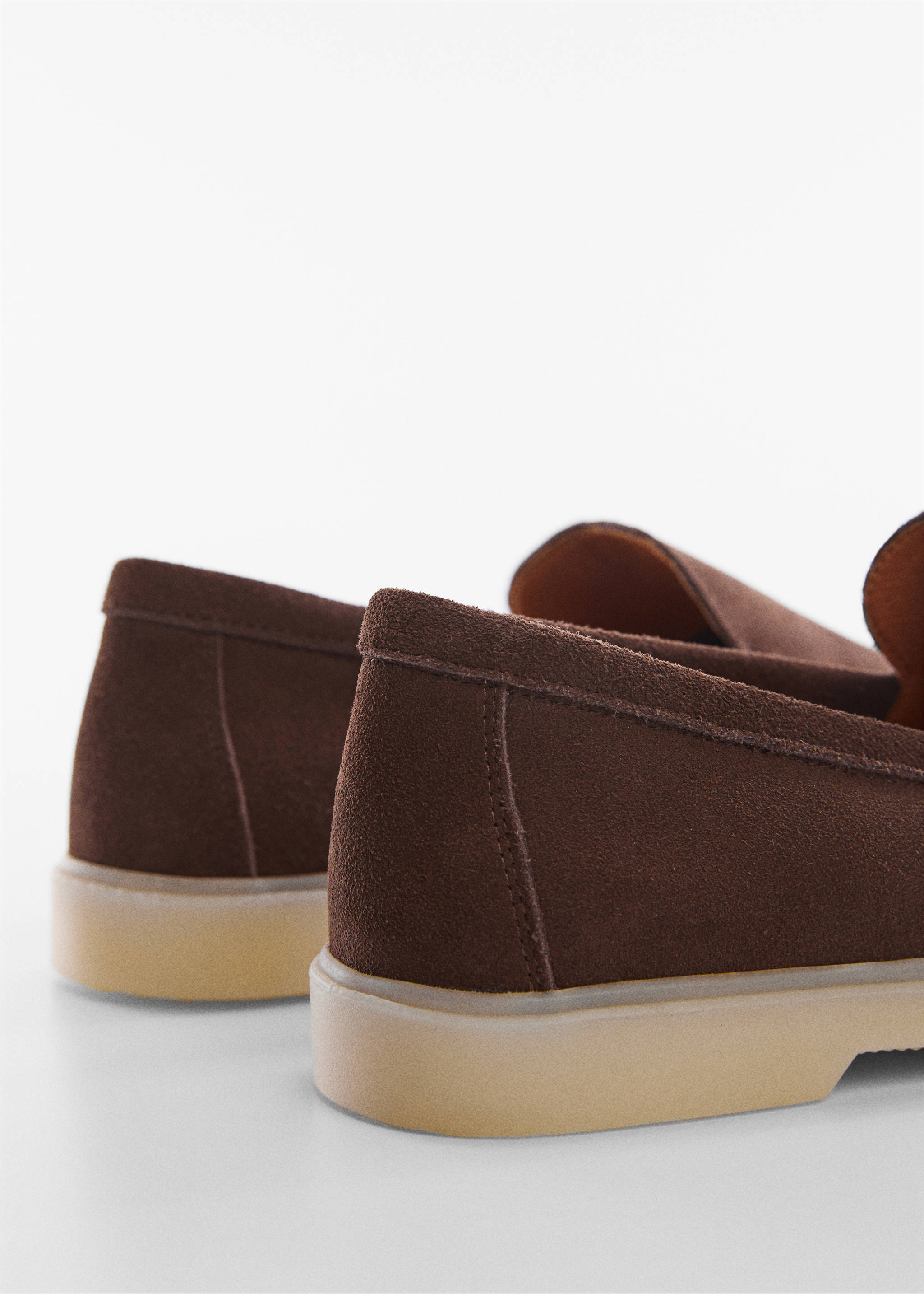 Suede leather loafers - Details of the article 2