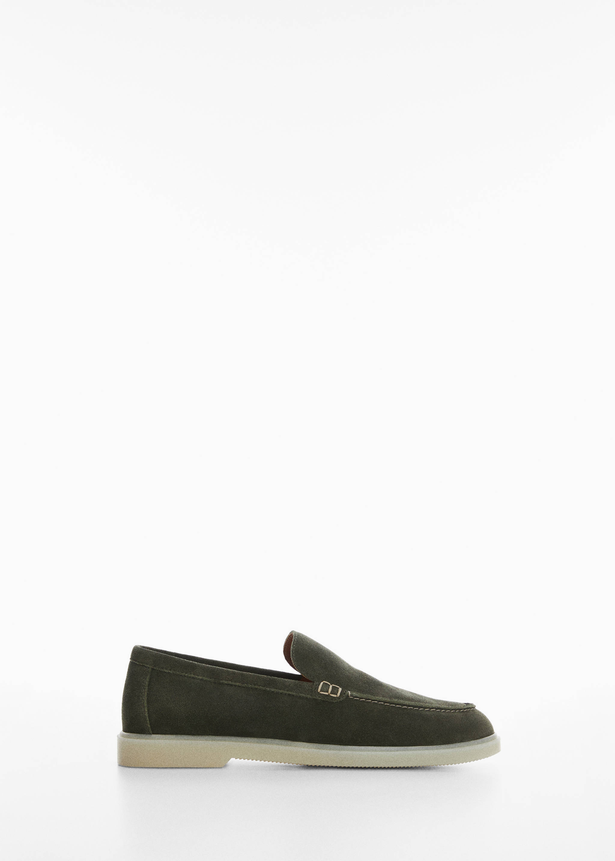 Suede leather loafers - Article without model