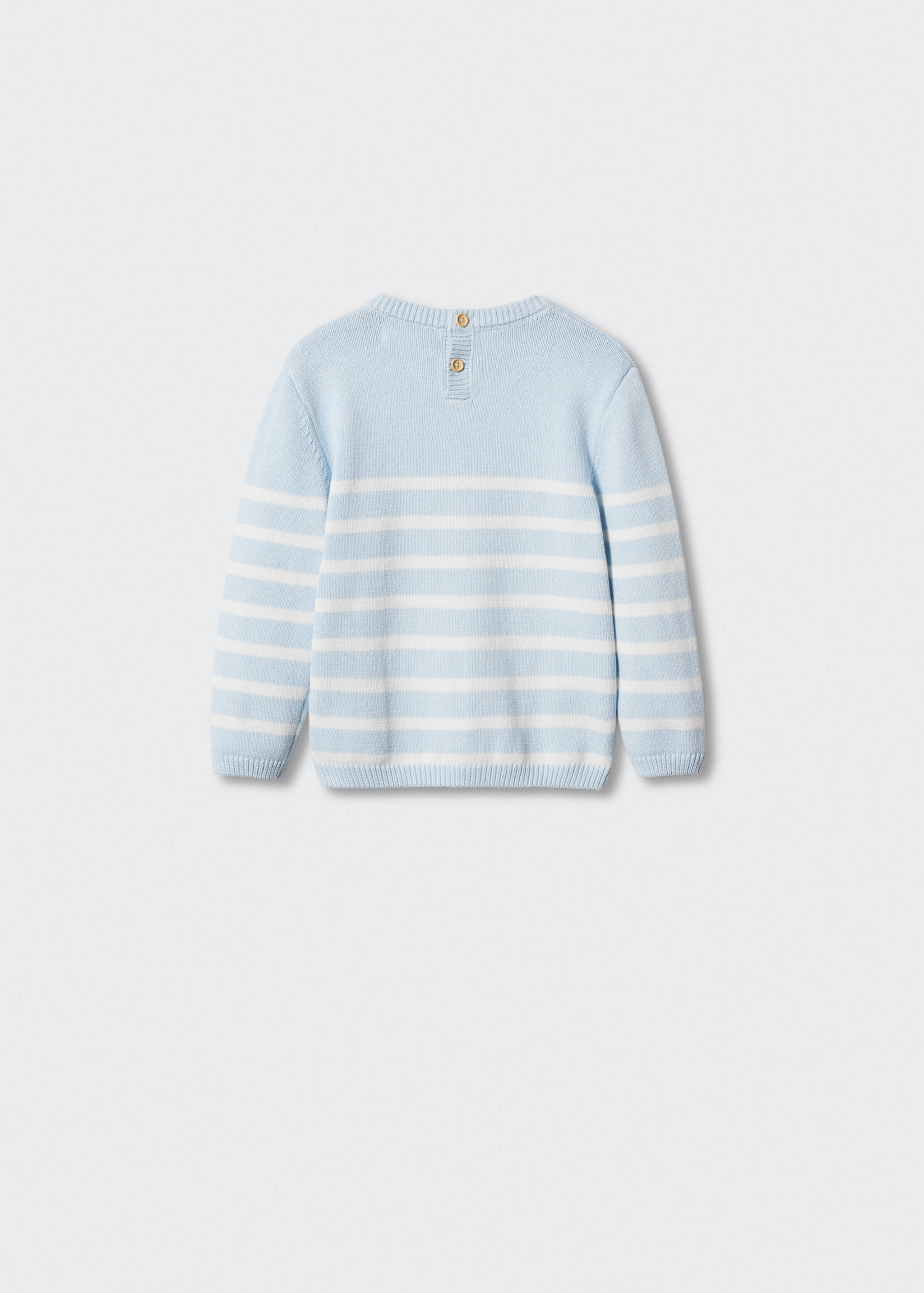 Pull-over motif rayé - Verso de l’article