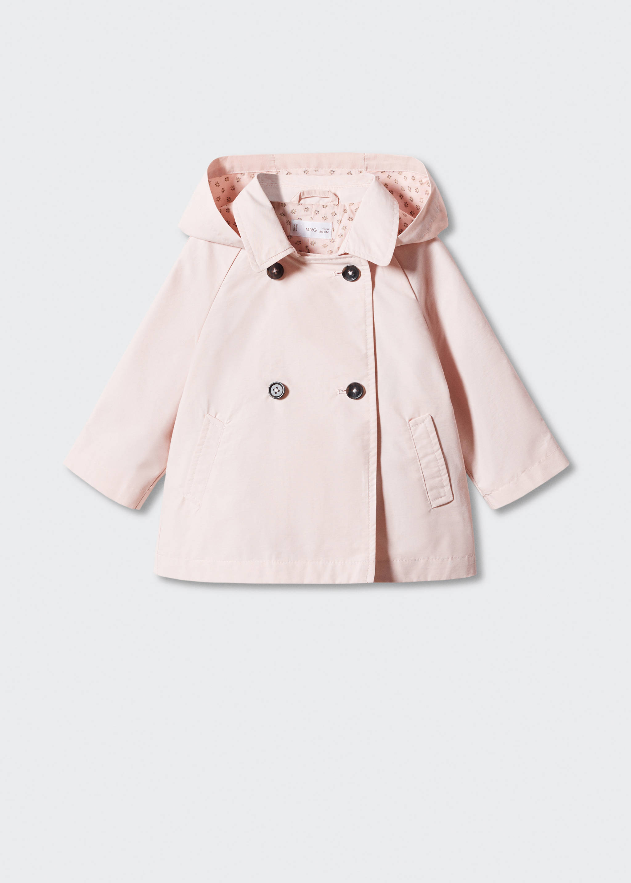 Hooded trench - Article without model