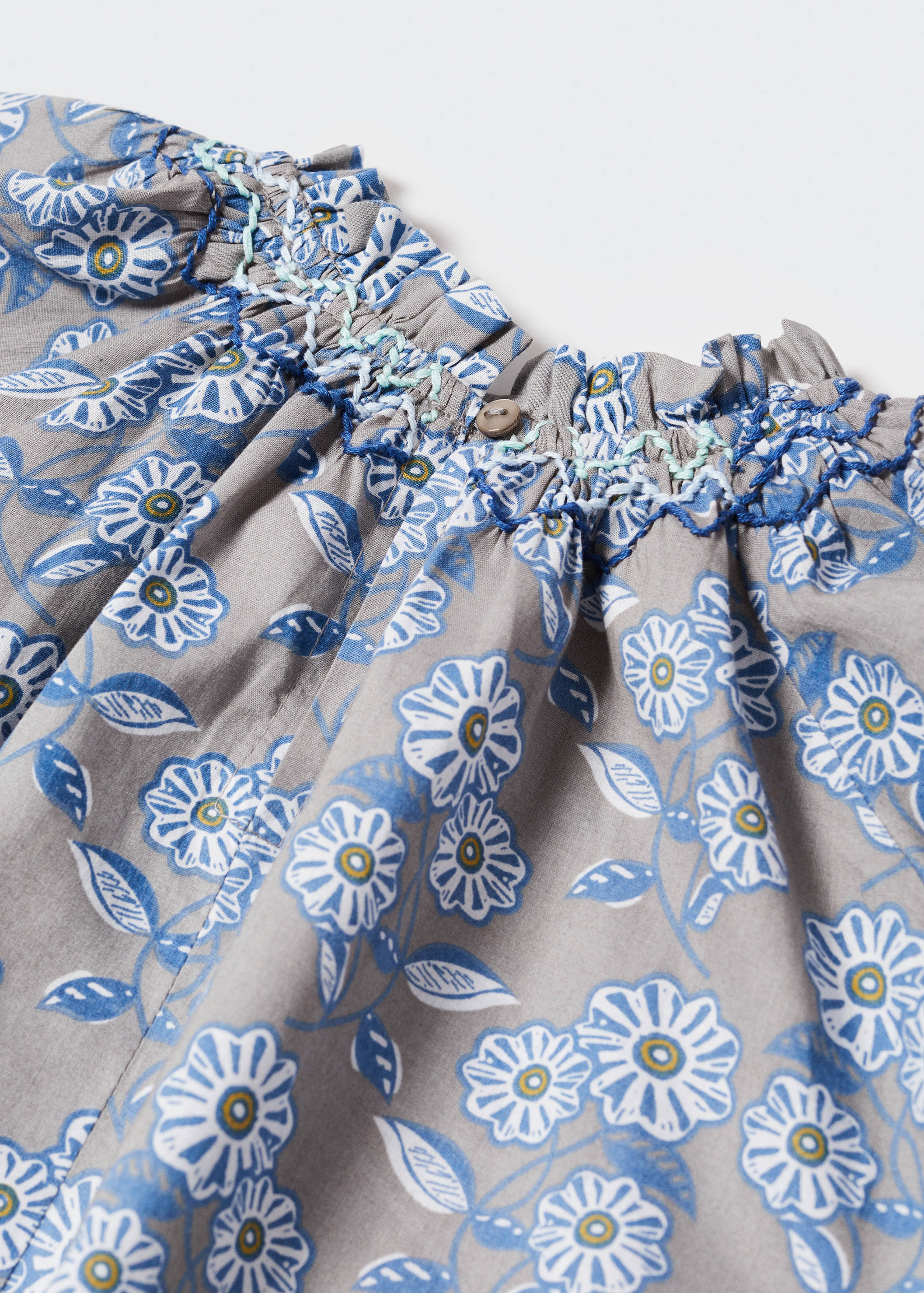 Floral print blouse - Details of the article 8