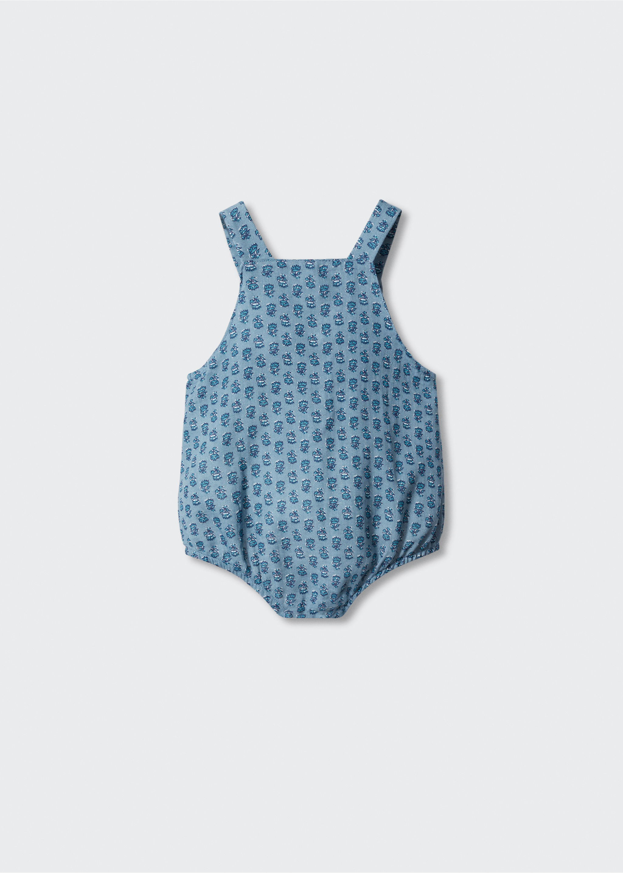 Print cotton one-piece suit - Reverse of the article