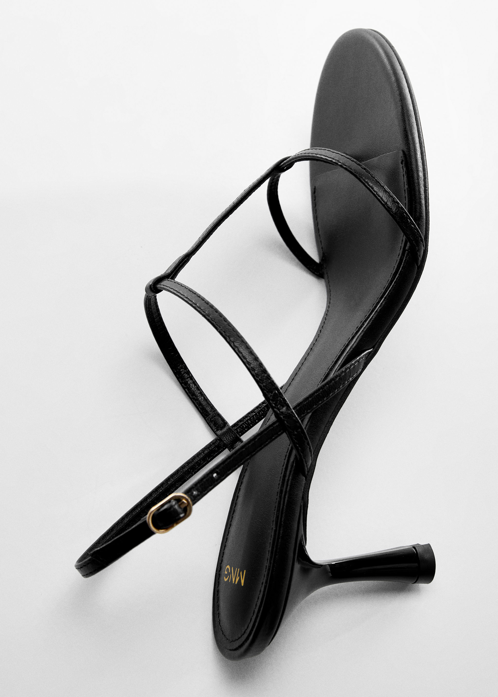 Sandales cuir talon lanières - Détail de l'article 5