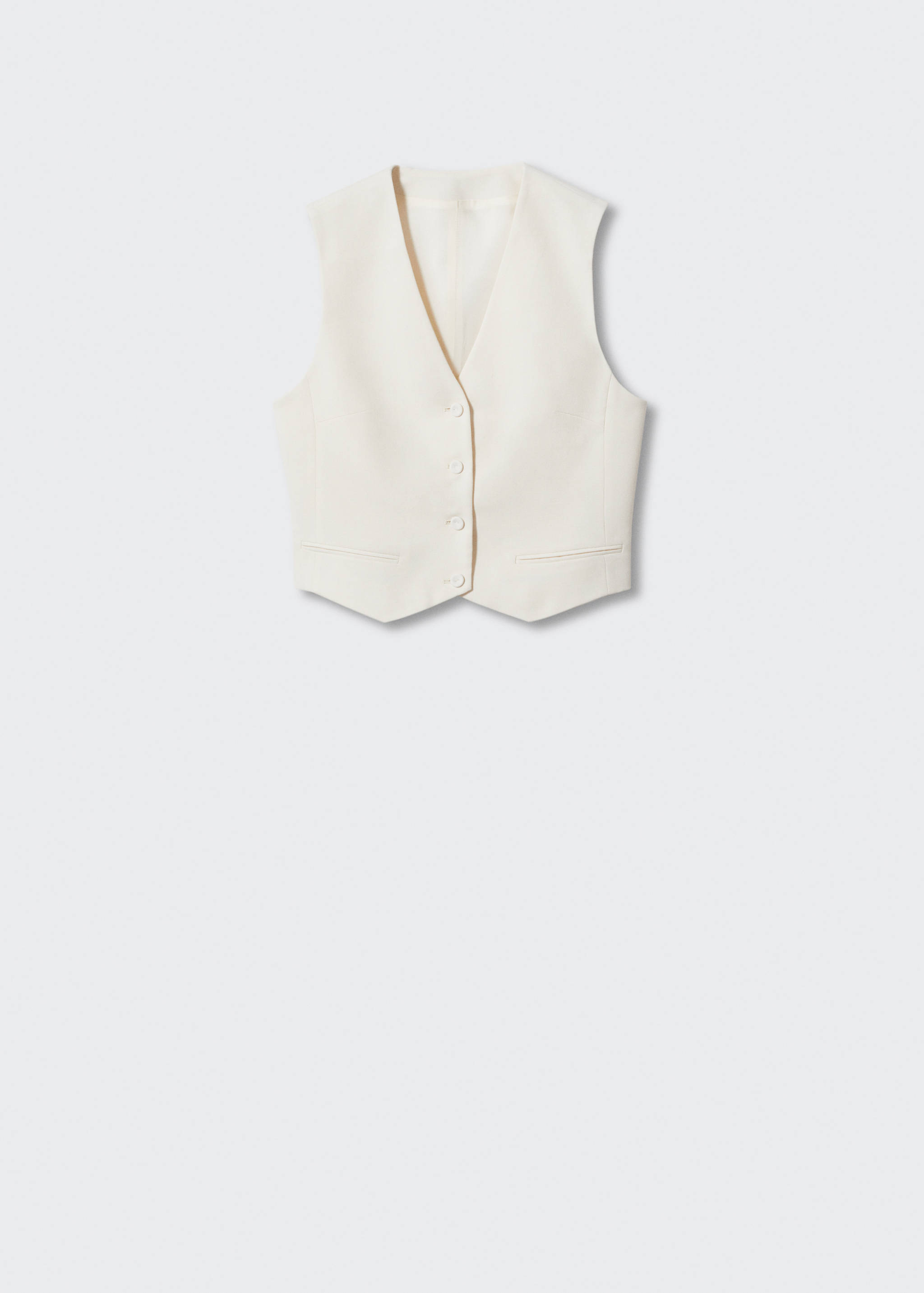 Vest with adjustable belt - Article without model