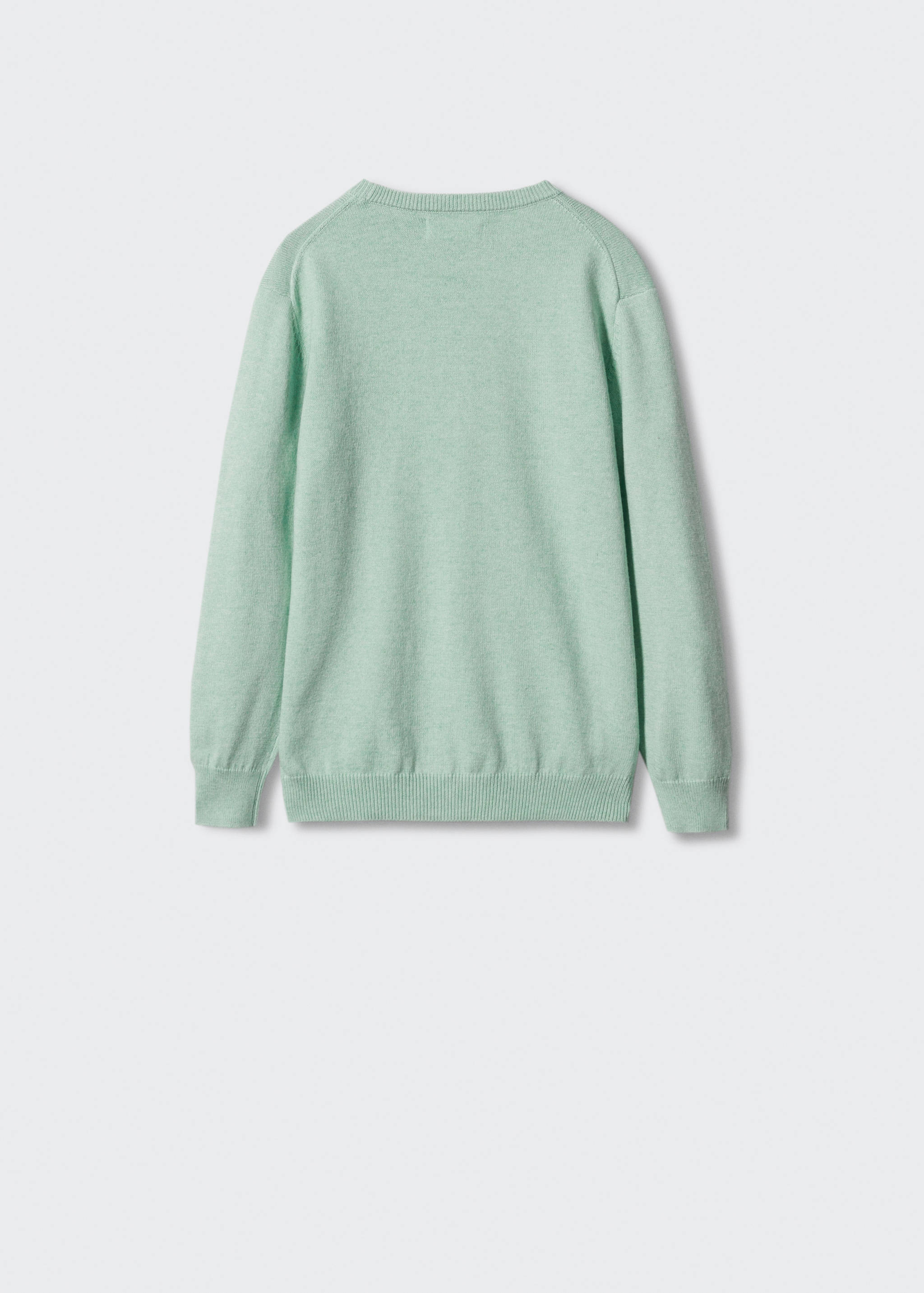 Fine-knit sweater - Reverse of the article