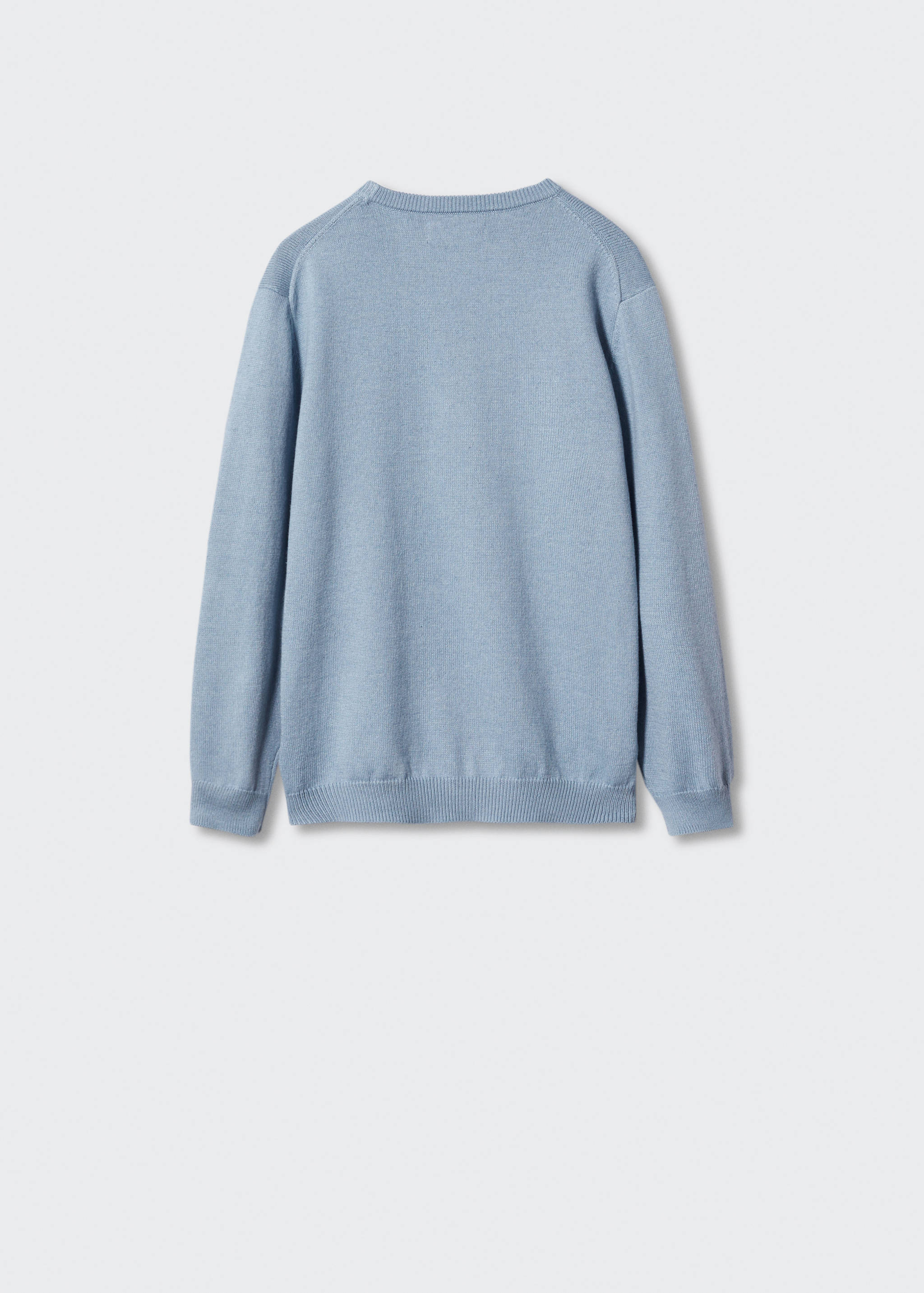 Fine-knit sweater - Reverse of the article