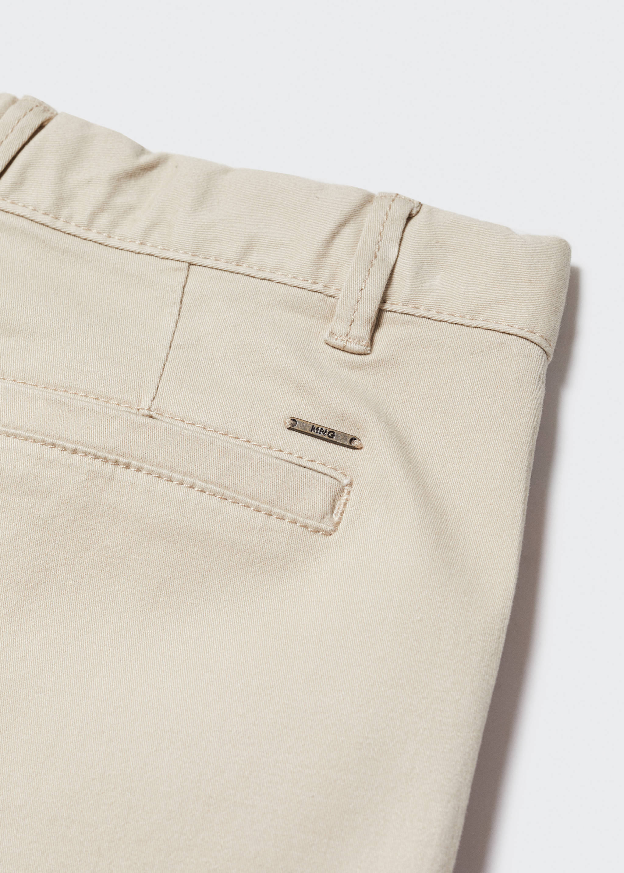 Cotton chino style Bermuda shorts - Details of the article 8