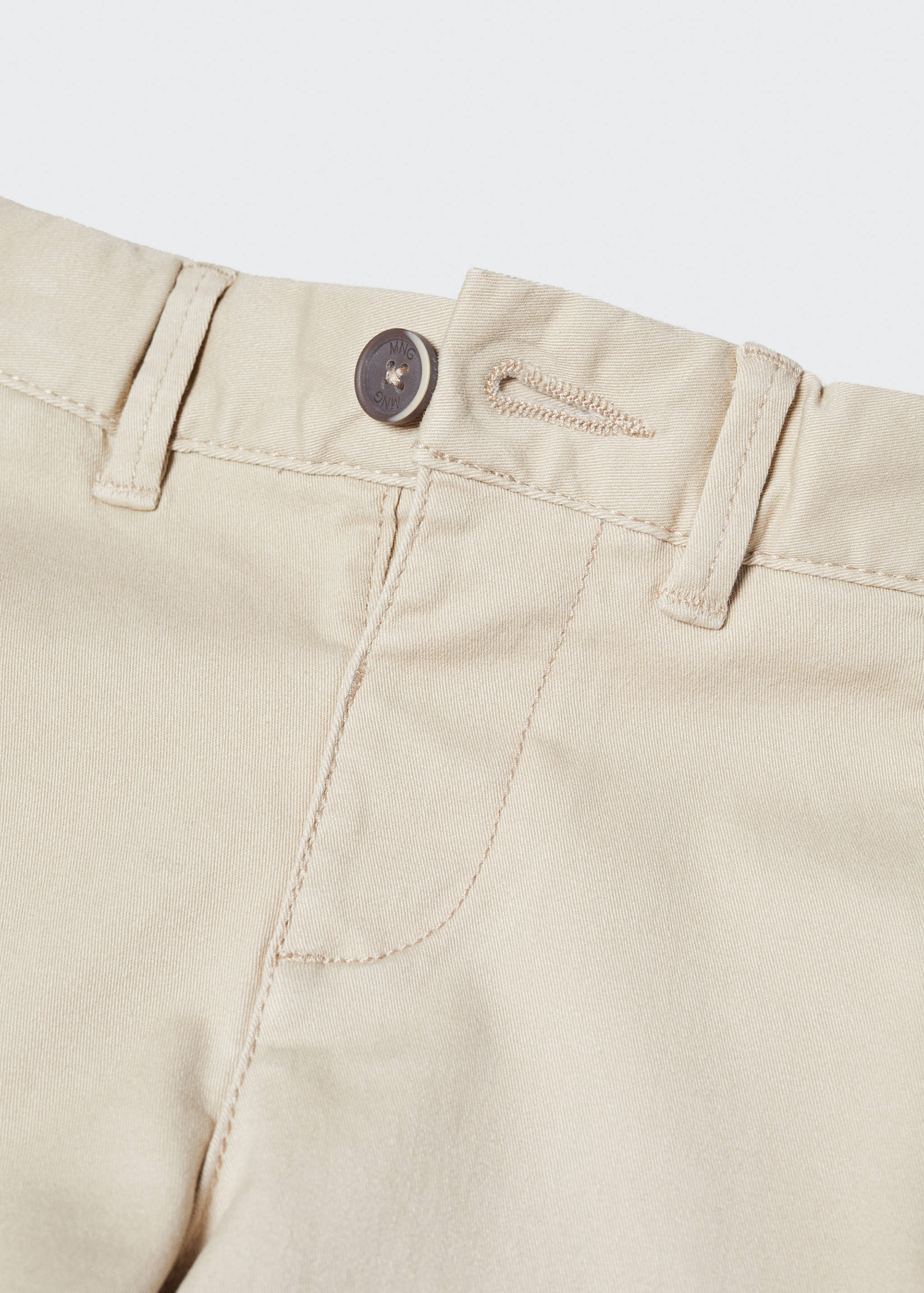 Cotton chino style Bermuda shorts - Details of the article 0