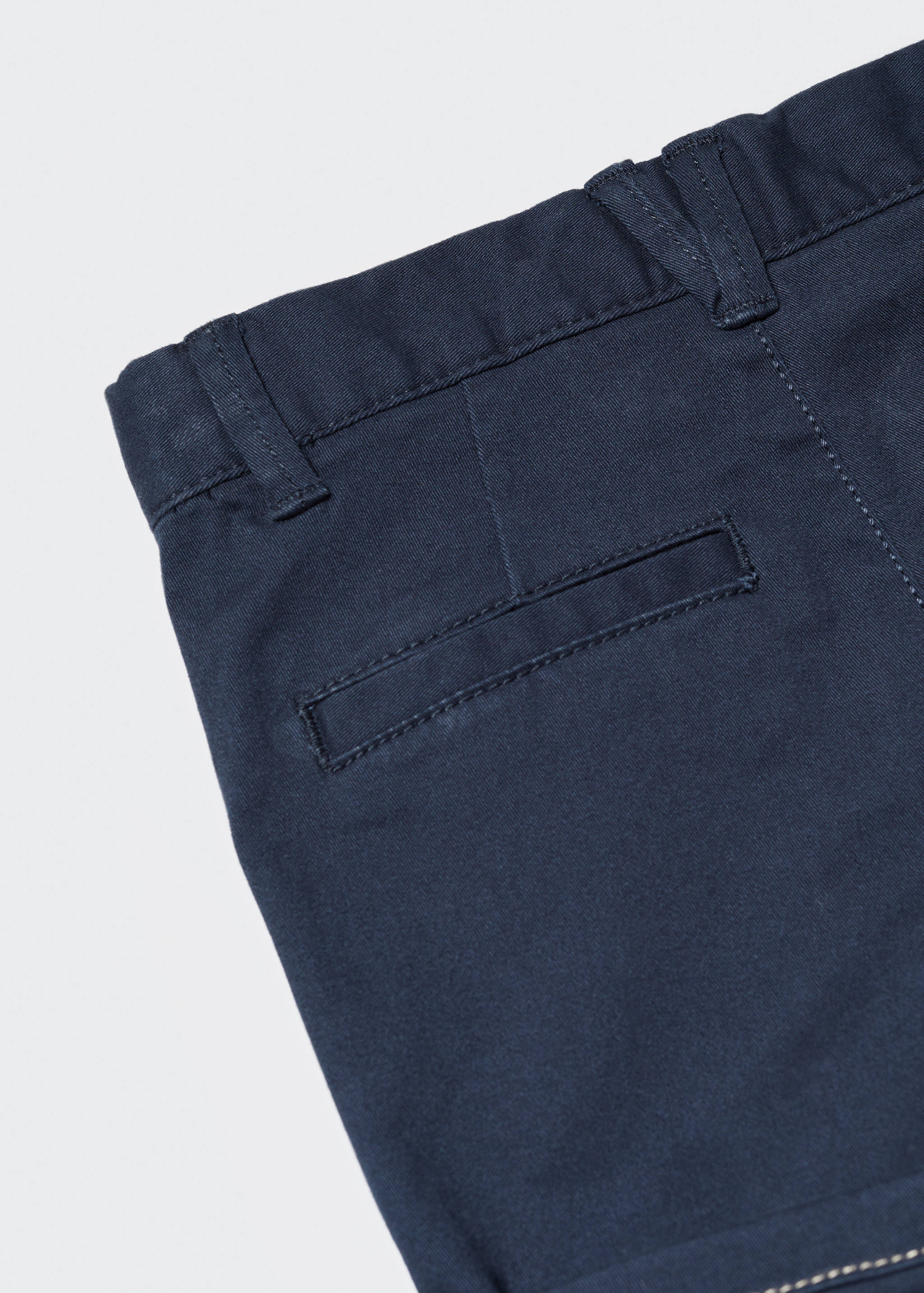 Cotton chino style Bermuda shorts - Details of the article 0