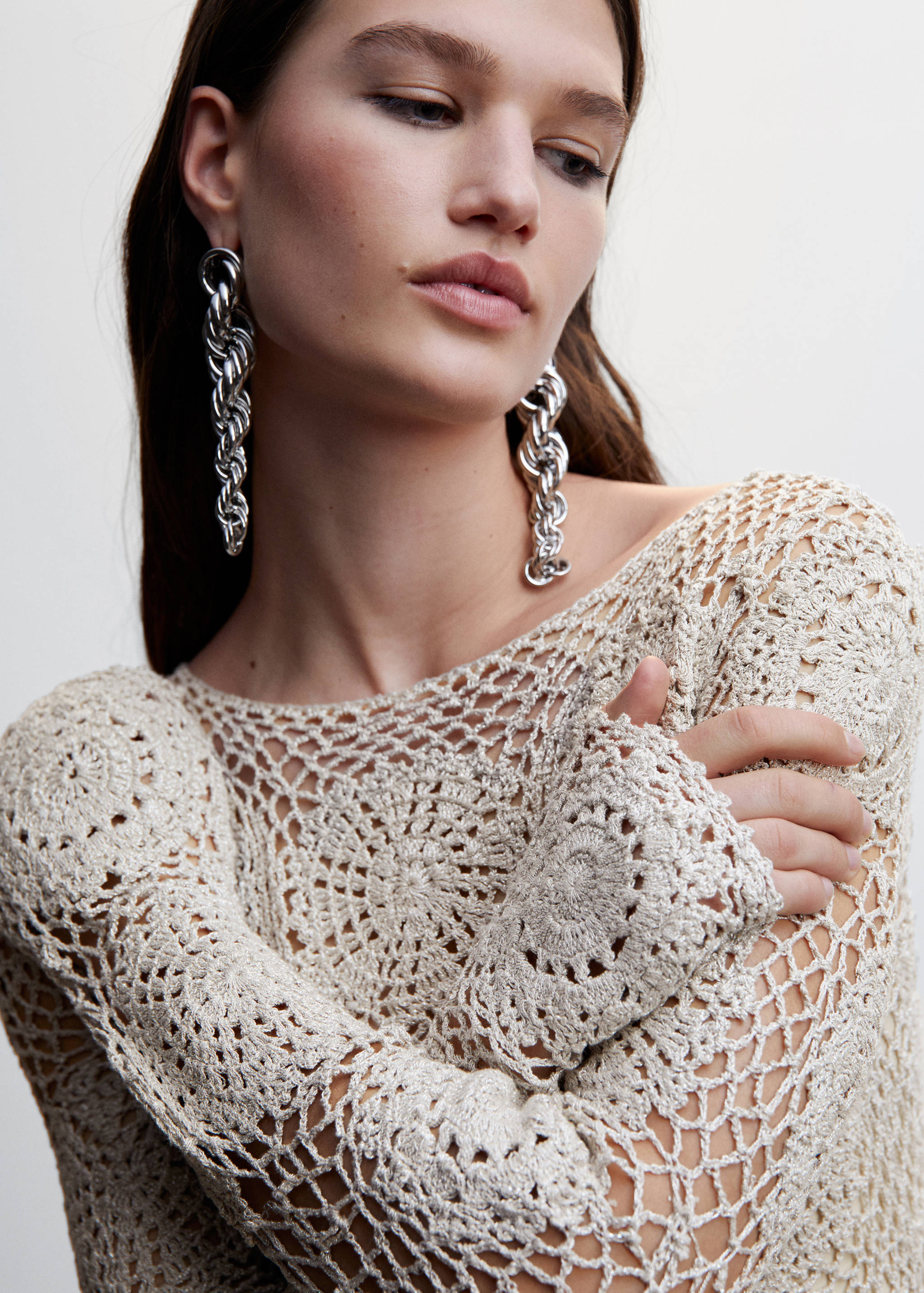 Crochet long dress - Details of the article 1