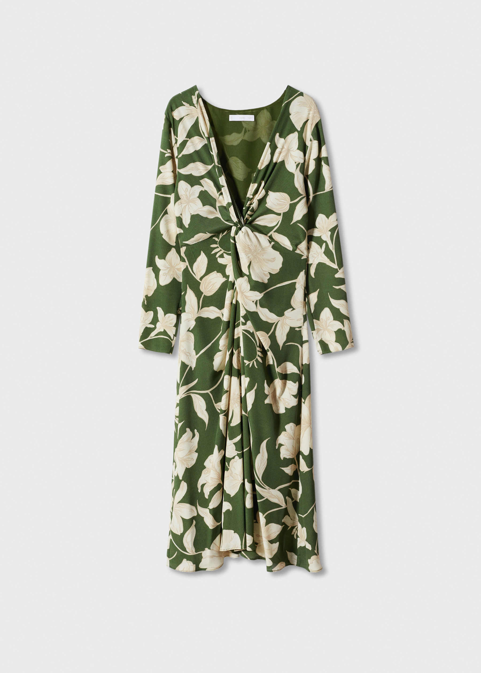 Vestit floral setinat - Article sense model