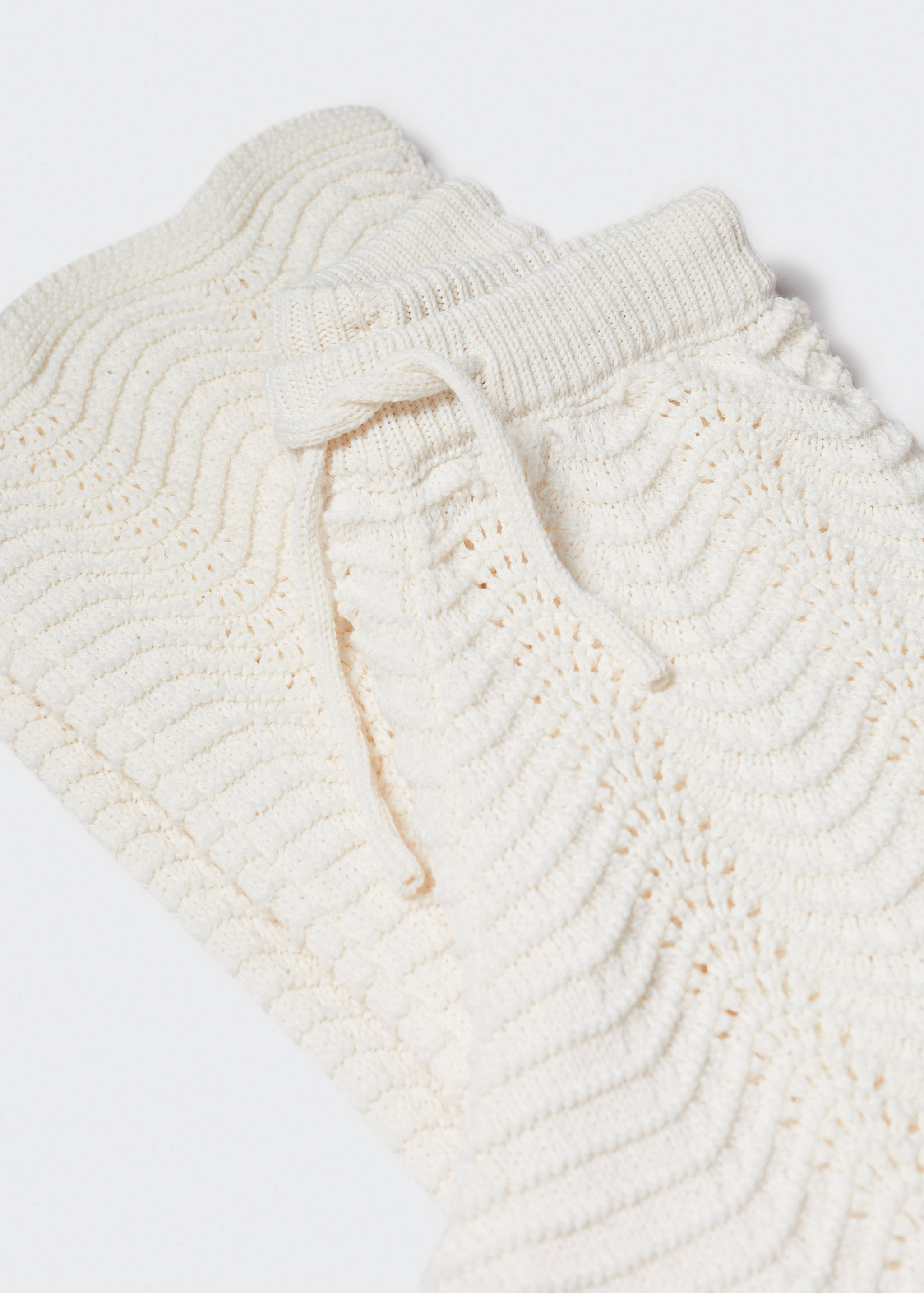 Openwork knit trousers - Details of the article 8