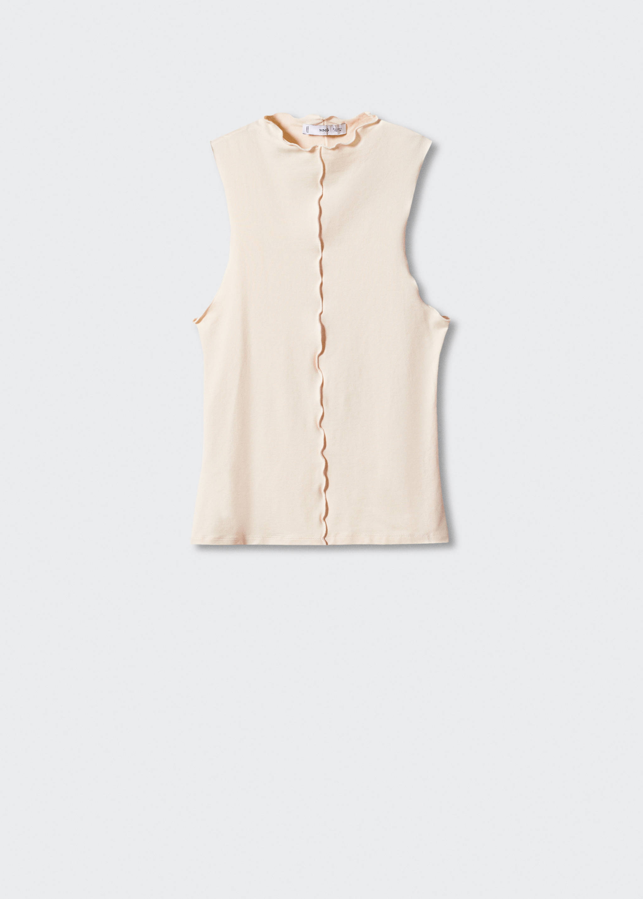 Top seam detail - Article without model