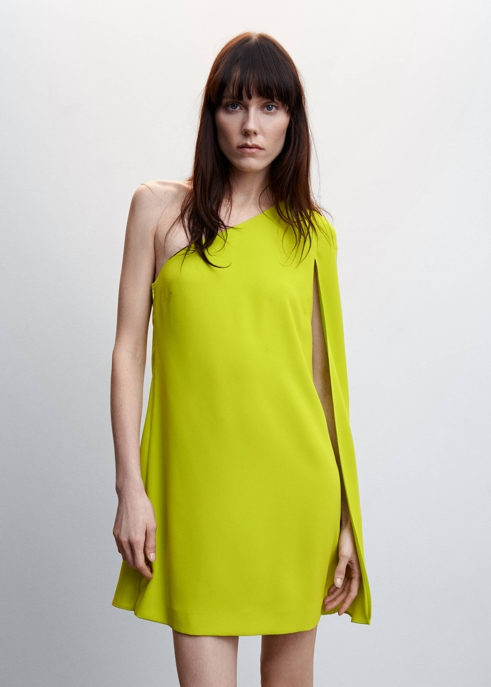 Asymmetrical cape dress - Medium plane