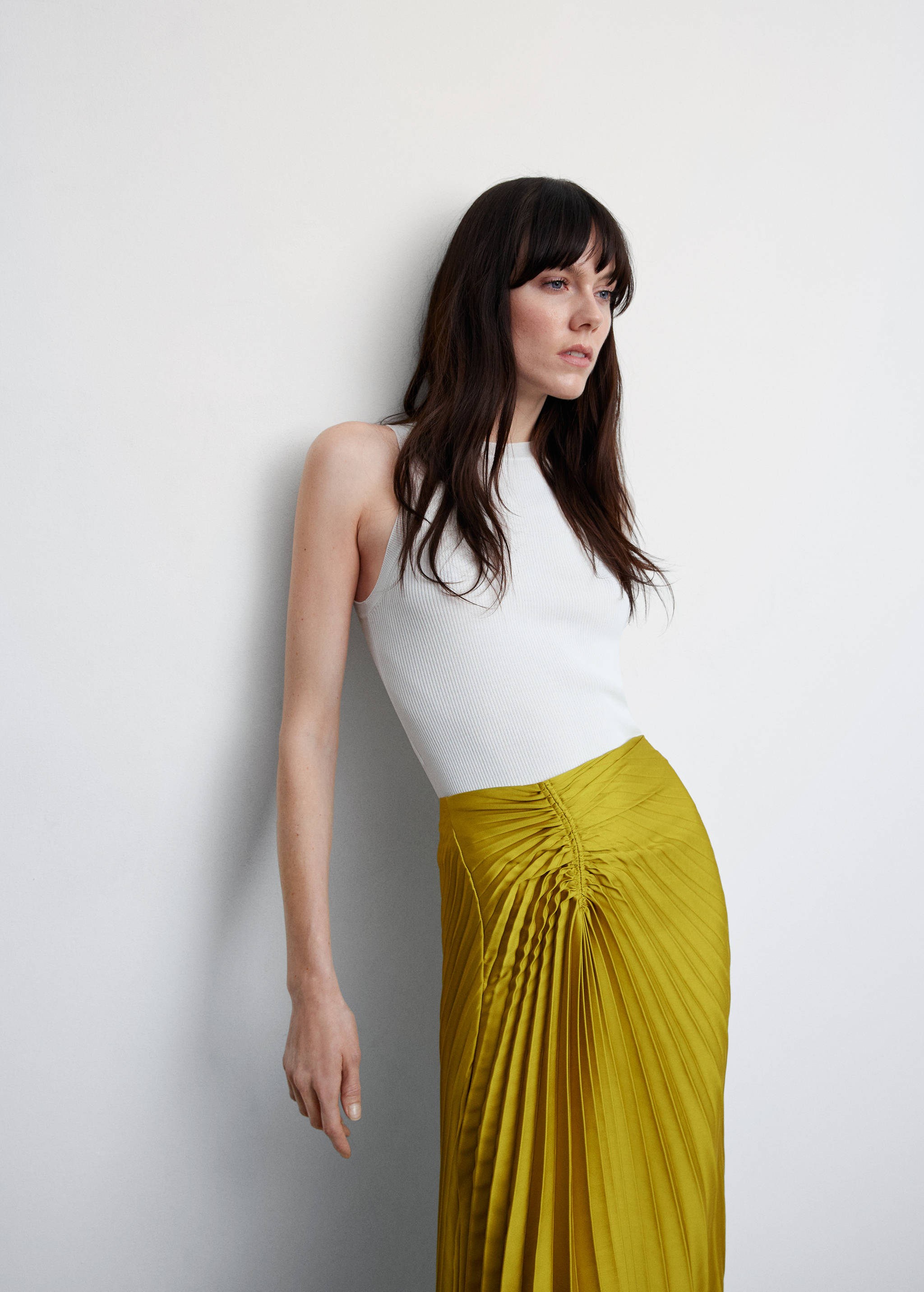Jupe plissée asymétrique - Détail de l'article 2